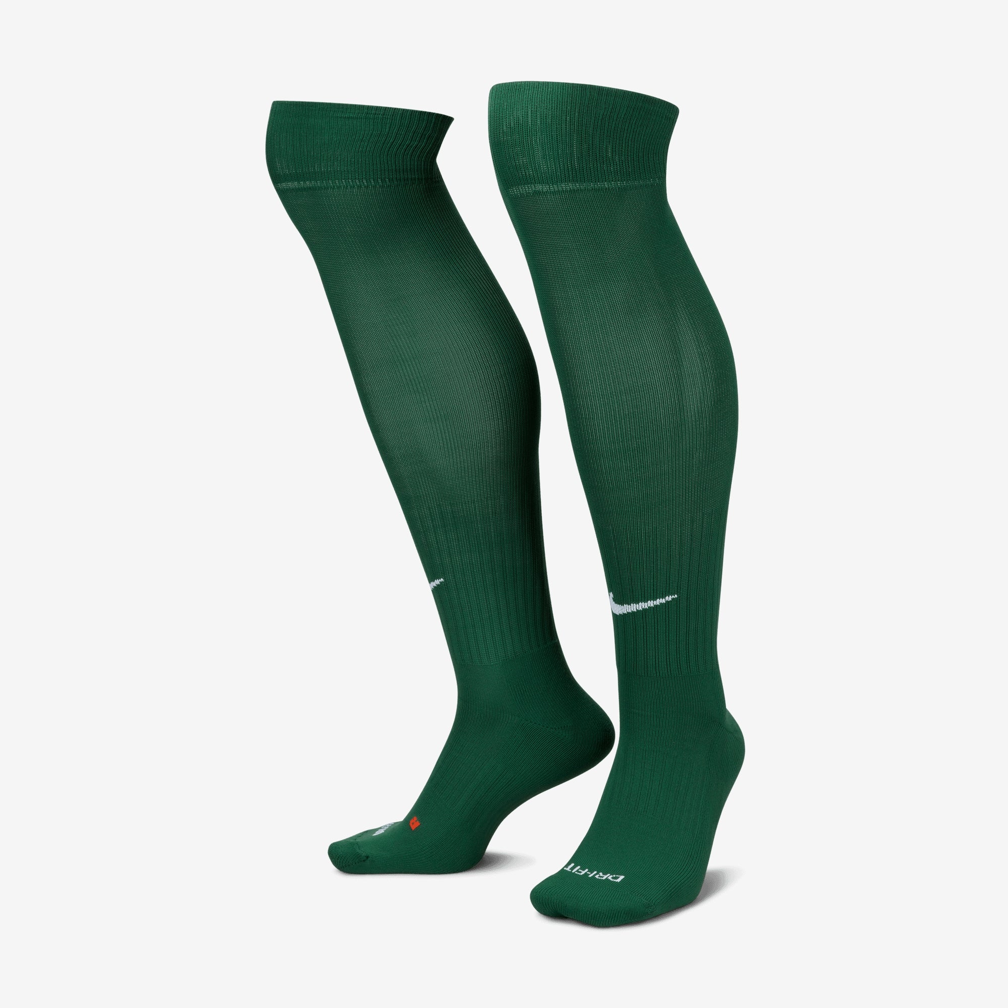 Nike Classic 2 Cushioned Over-the-Calf Socks - Gorge Green/White