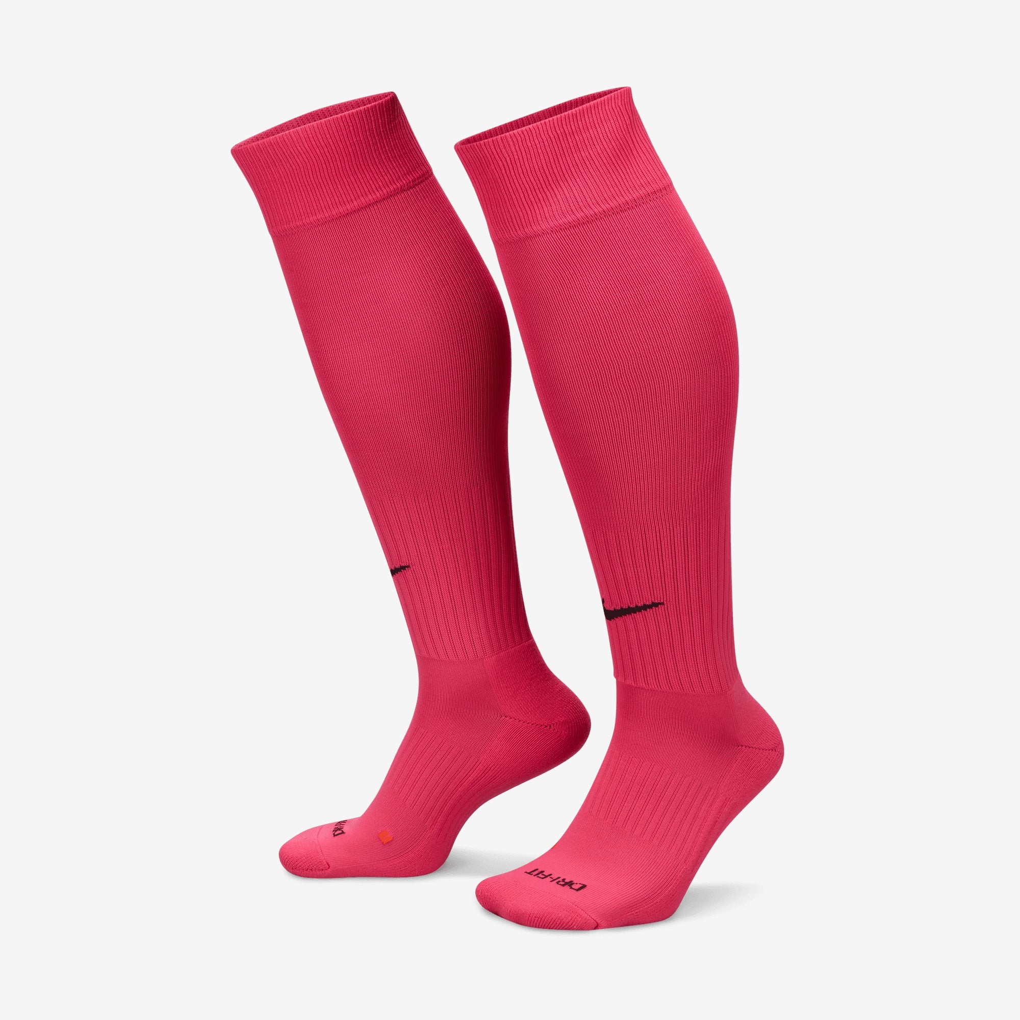 Nike Classic 2 Cushioned Over-the-Calf Socks - Vivid Pink/Black