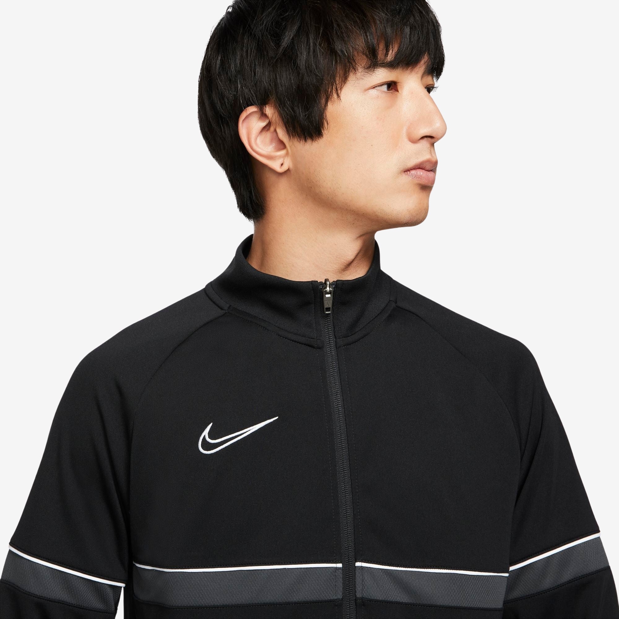 Nike Dri-FIT Academy Men's Knit Soccer Track Jacket - Black