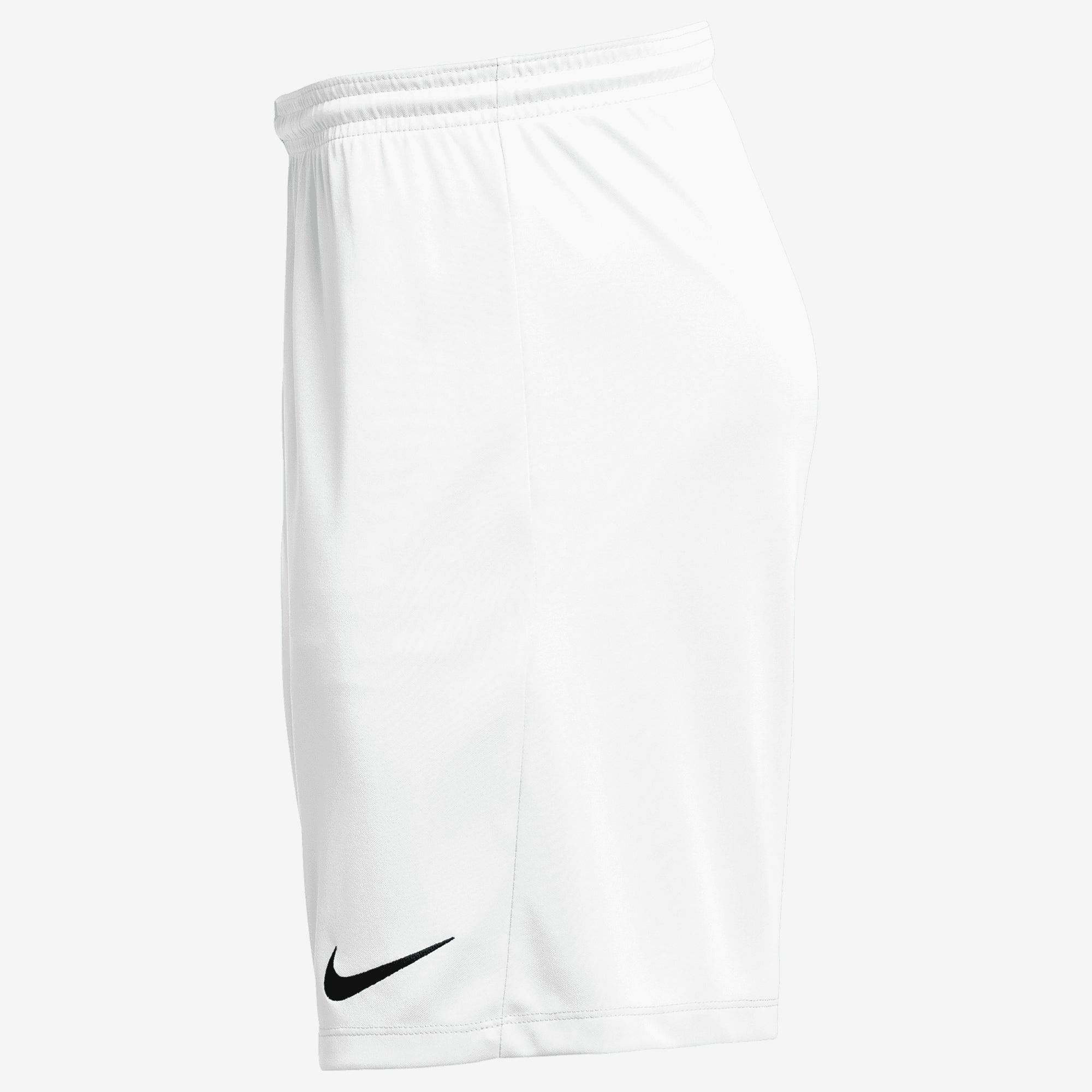 Nike Dri-FIT Park 3 Men's Knit Soccer Shorts - White/Black