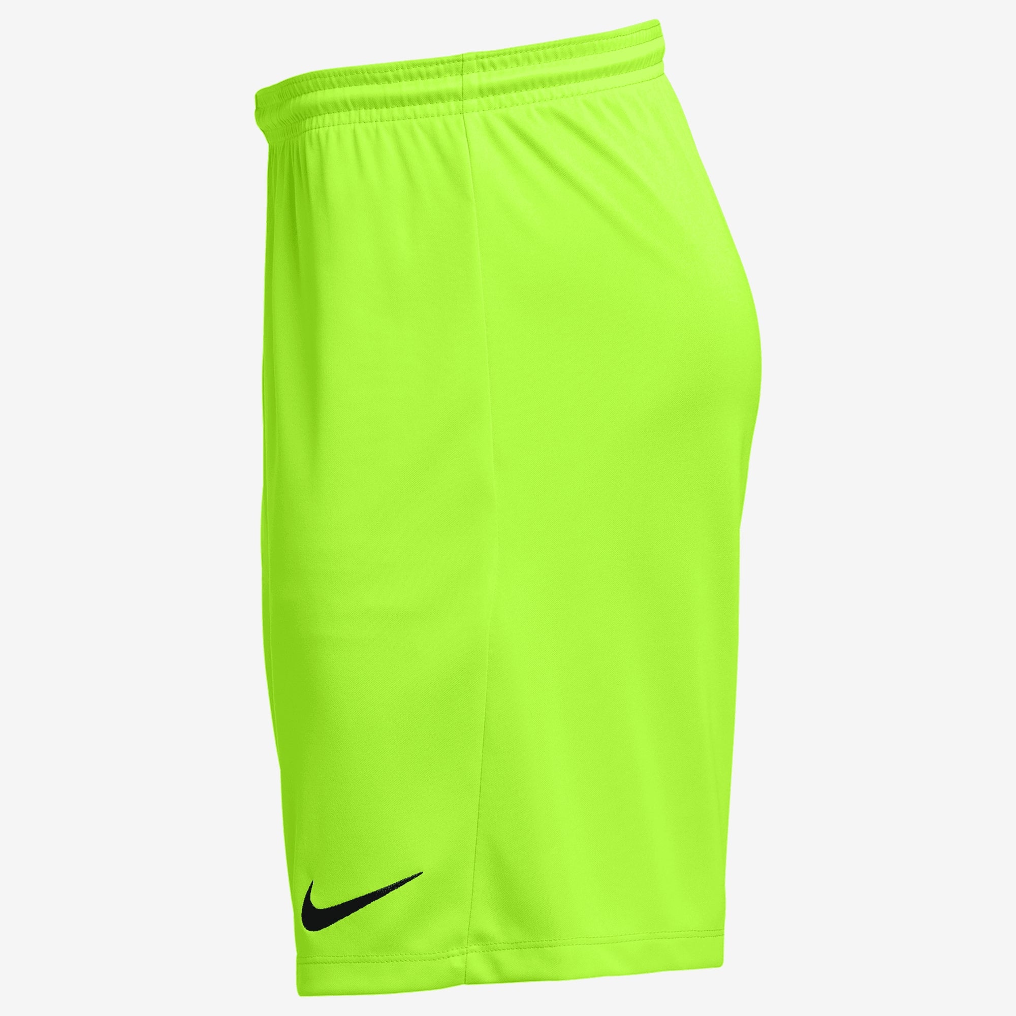 Nike Dri-FIT Park 3 Men's Knit Soccer Shorts - Volt/Black