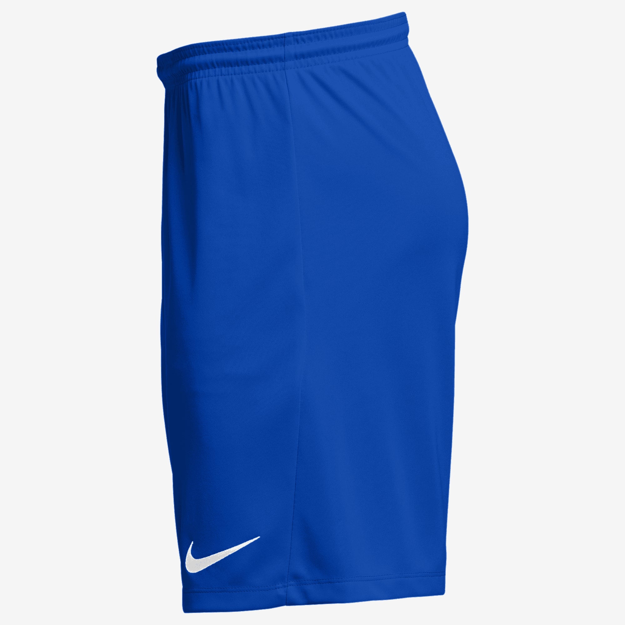 Nike Dri-FIT Park 3 Big Kids' Knit Soccer Shorts - Game Royal/White