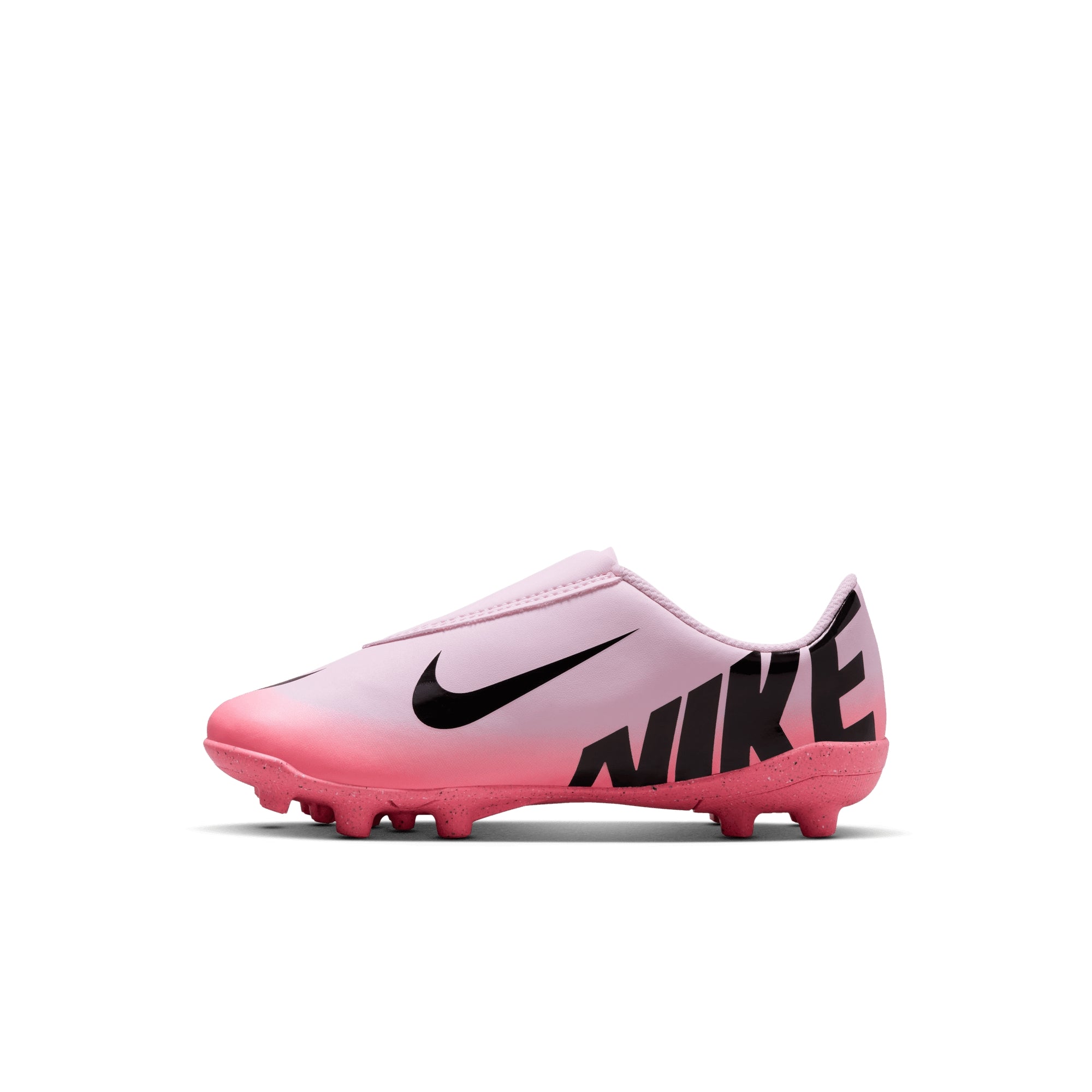 Nike Jr. Mercurial Vapor 15 Club Little Kids' Multi-Ground Low-Top Soccer Cleats - Pink Foam/Black