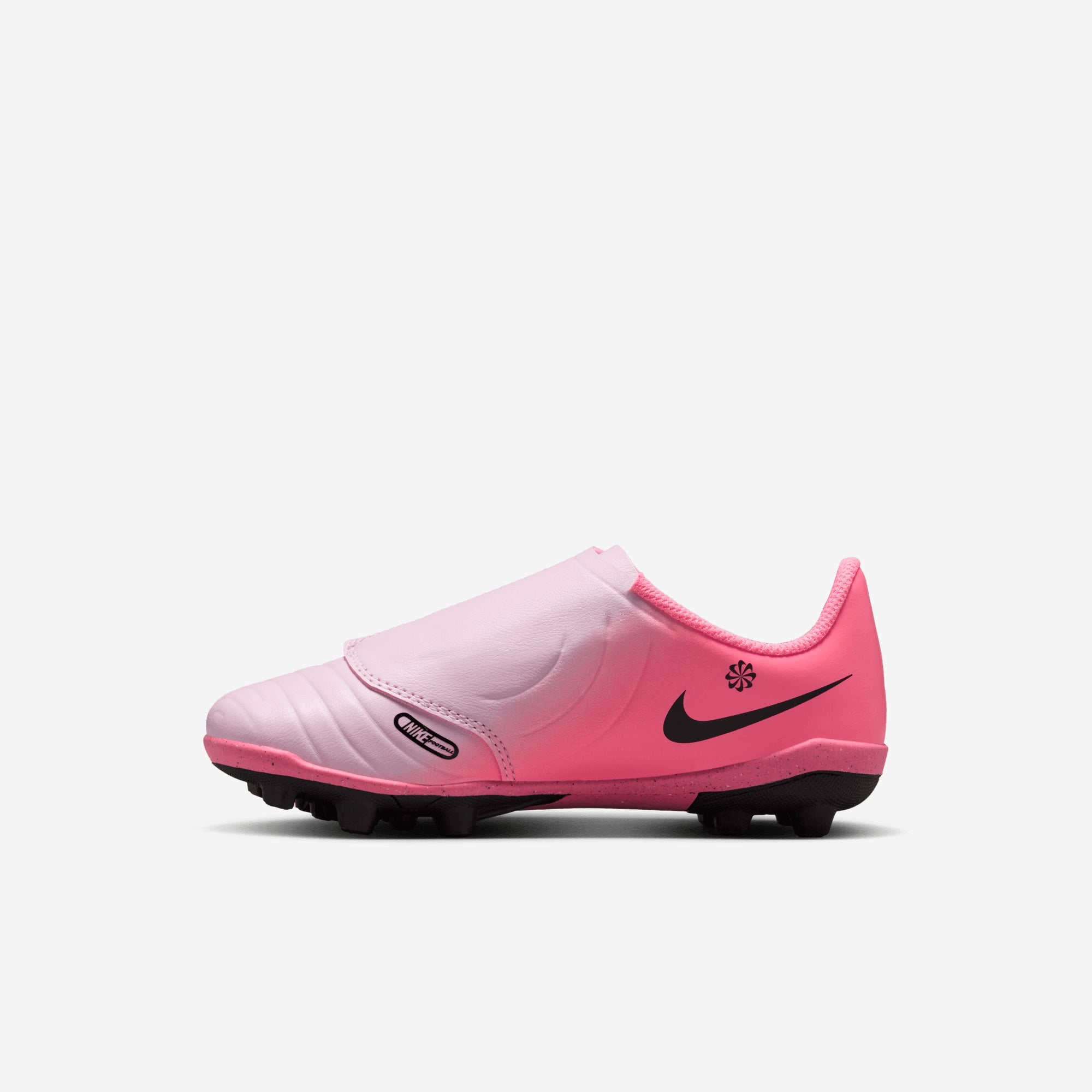 Nike Jr. Tiempo Legend 10 Club Little Kids' MG Low-Top Soccer Cleats - Pink Foam/Black