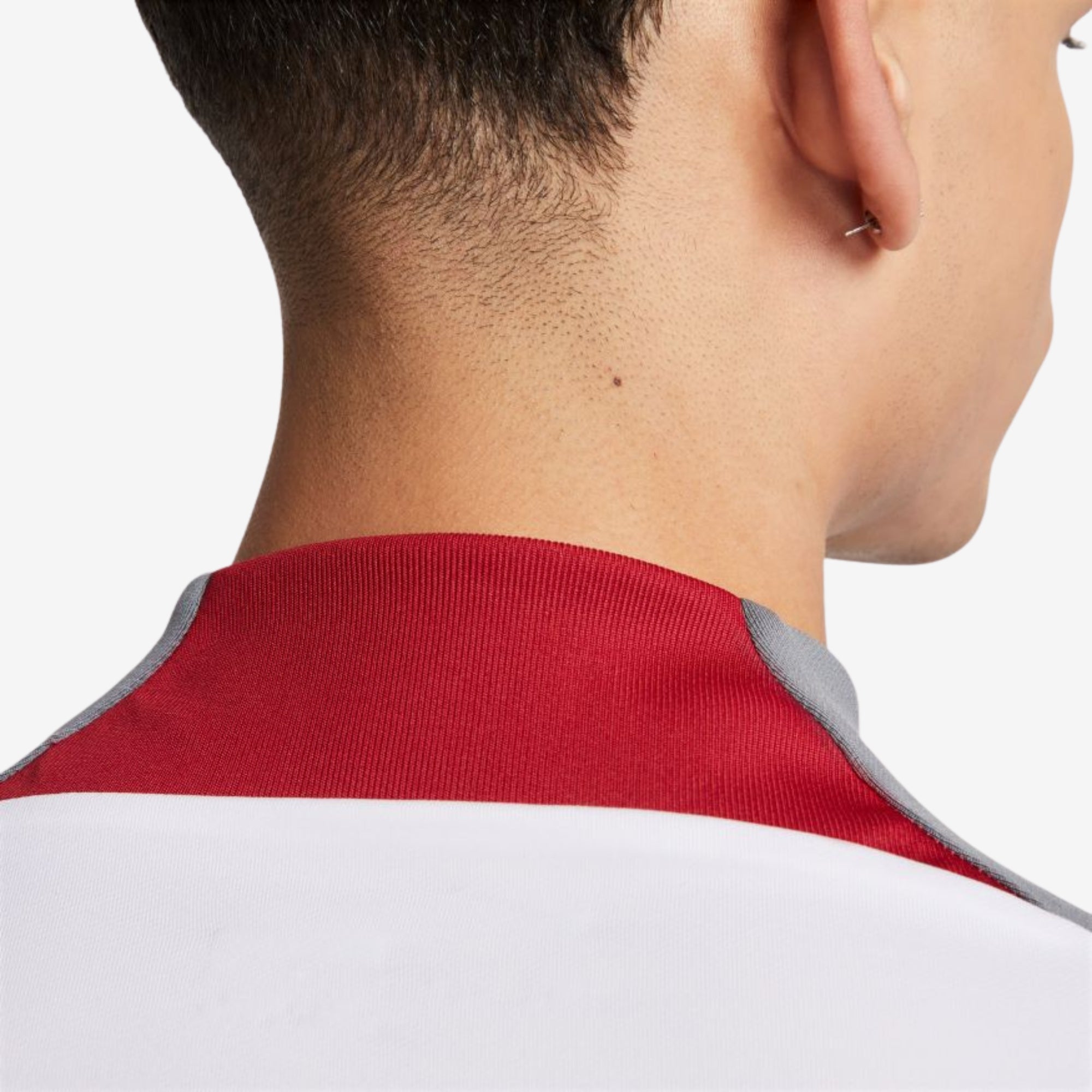 Nike Liverpool FC Strike Men's Dri-FIT Soccer Drill Top - White/Smoke Grey/Tough Red