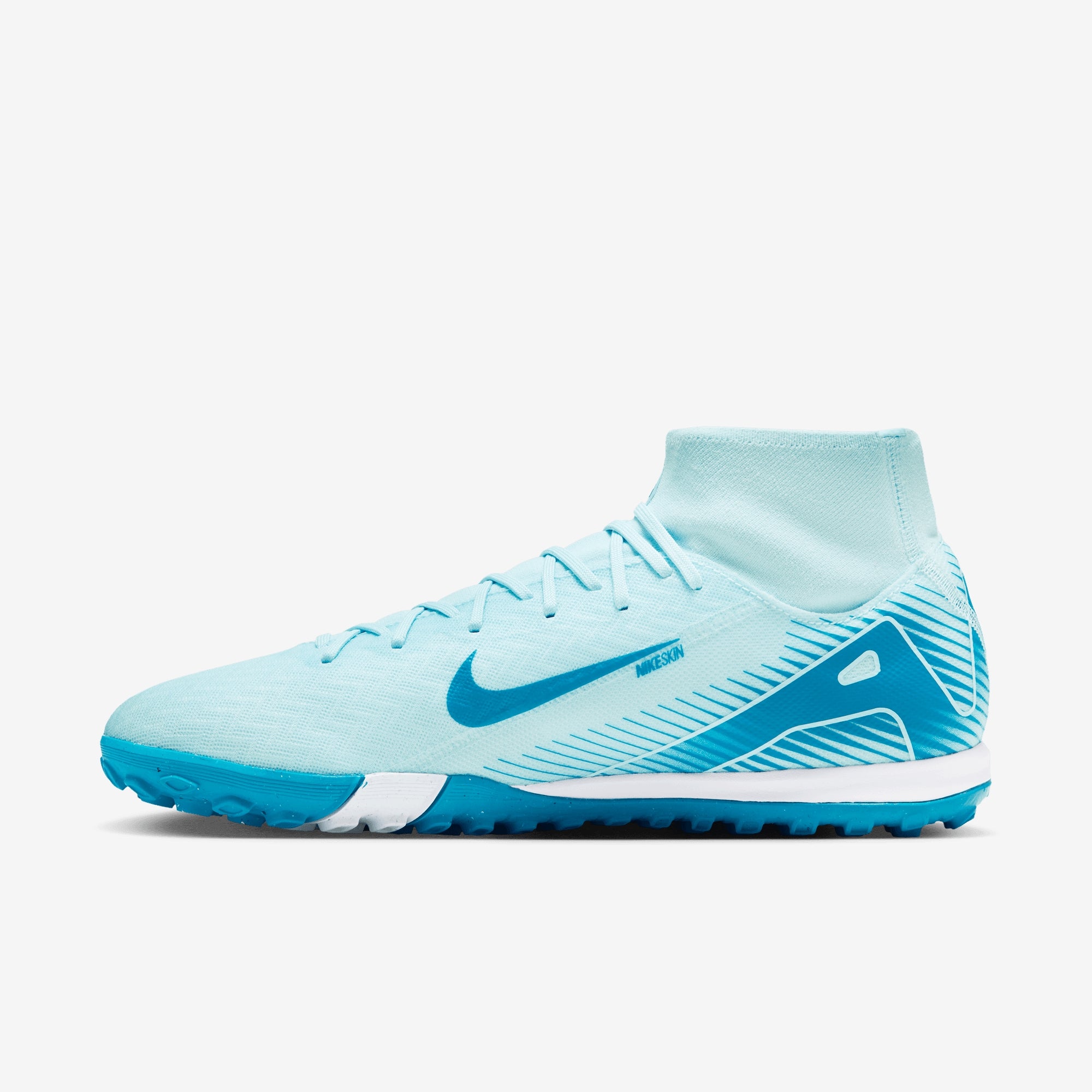 Nike Mercurial Superfly 10 Academy TF High-Top Soccer Shoes - Glacier Blue/Blue Orbit