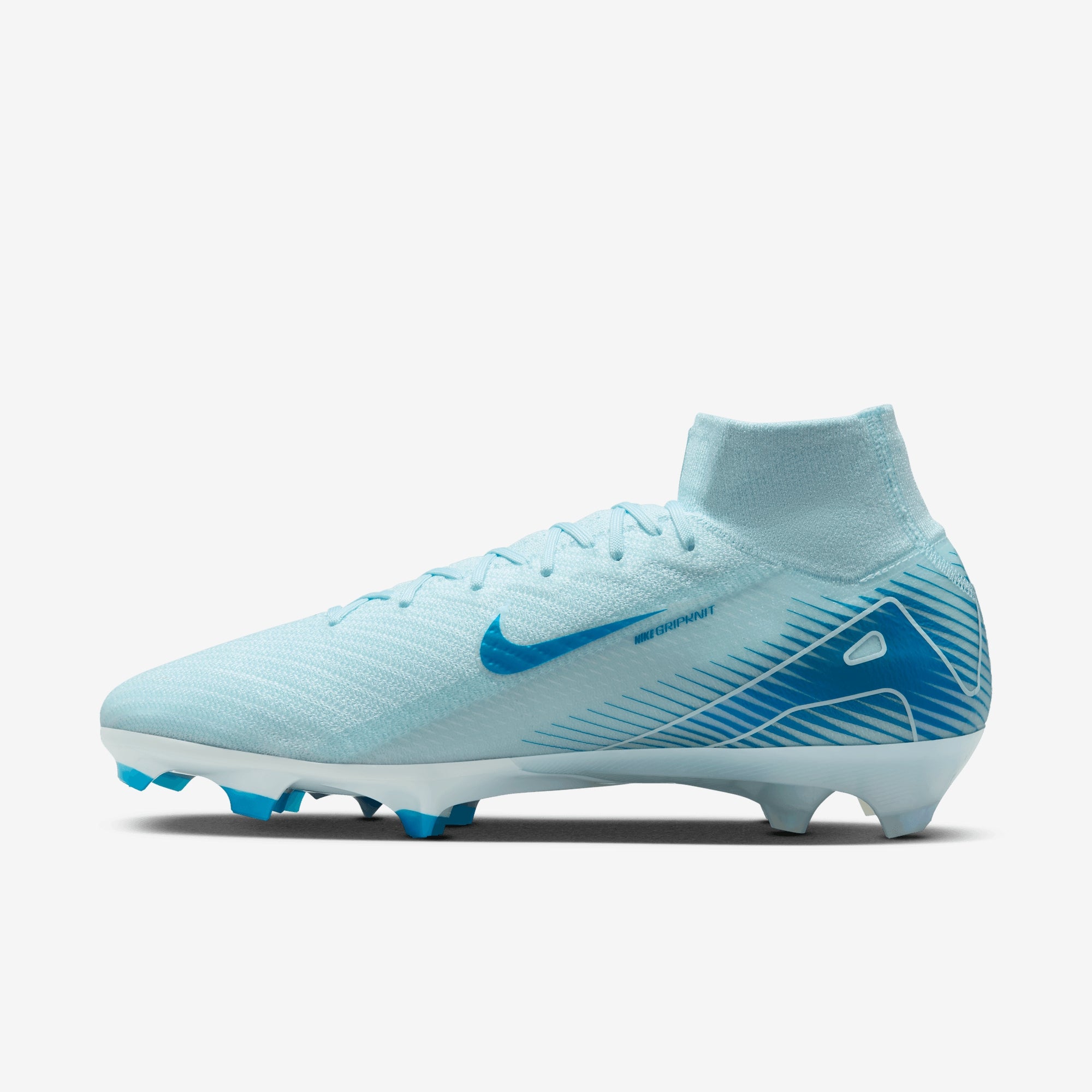 Nike Mercurial Superfly 10 Elite FG High-Top Soccer Cleats - GLACIER BLUE/BLUE ORBIT