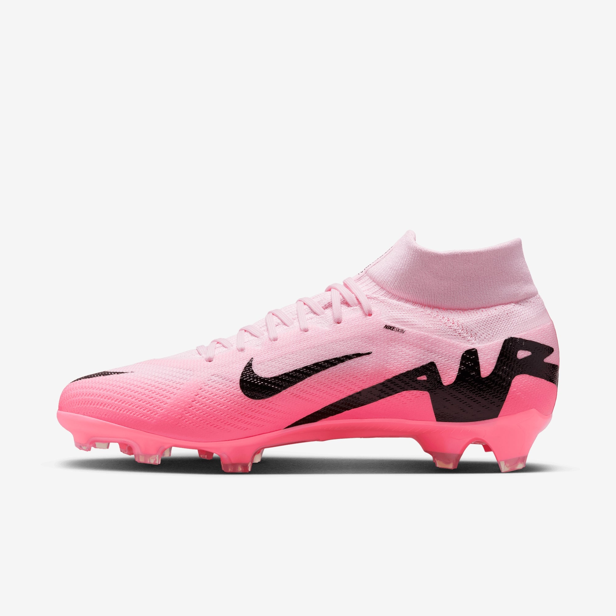 Nike Mercurial Superfly 9 Pro FG High-Top Soccer Cleats - Pink Foam/Black