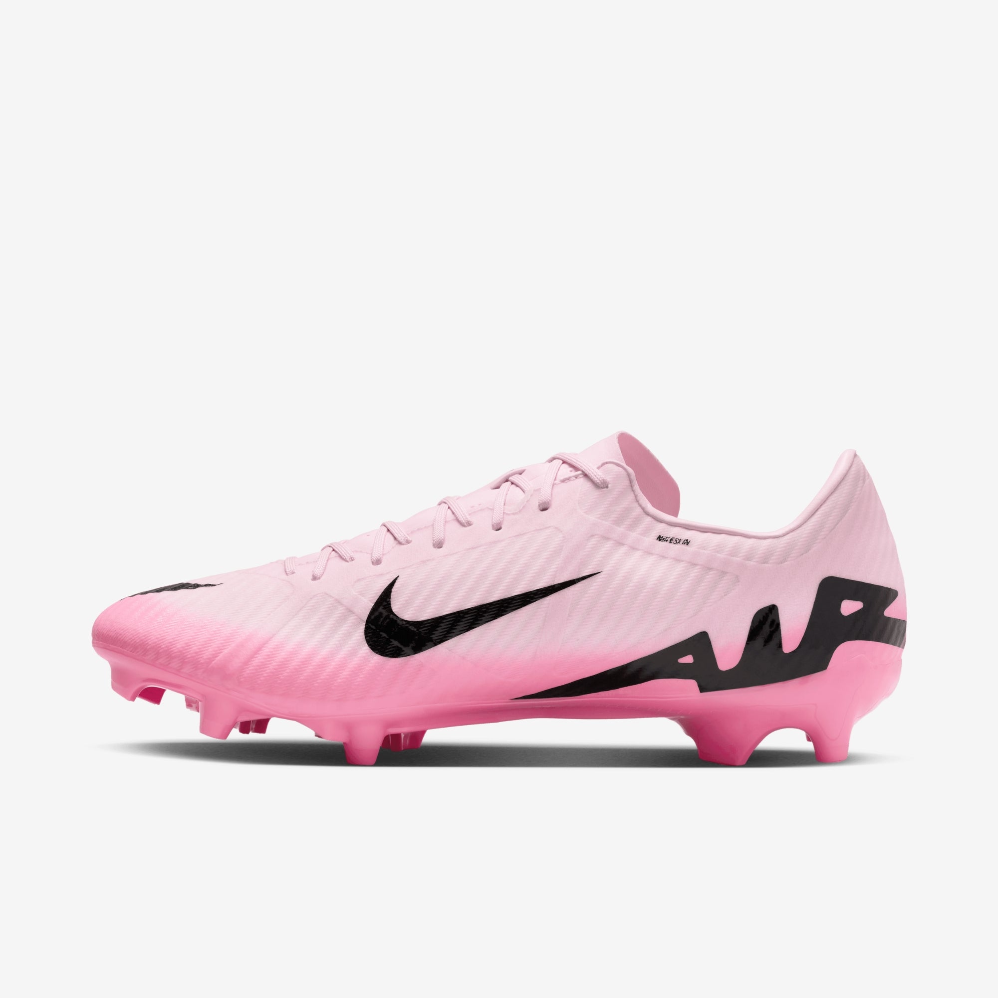 Nike Mercurial Vapor 15 Academy MG Low-Top Soccer Cleats - Pink Foam/Black