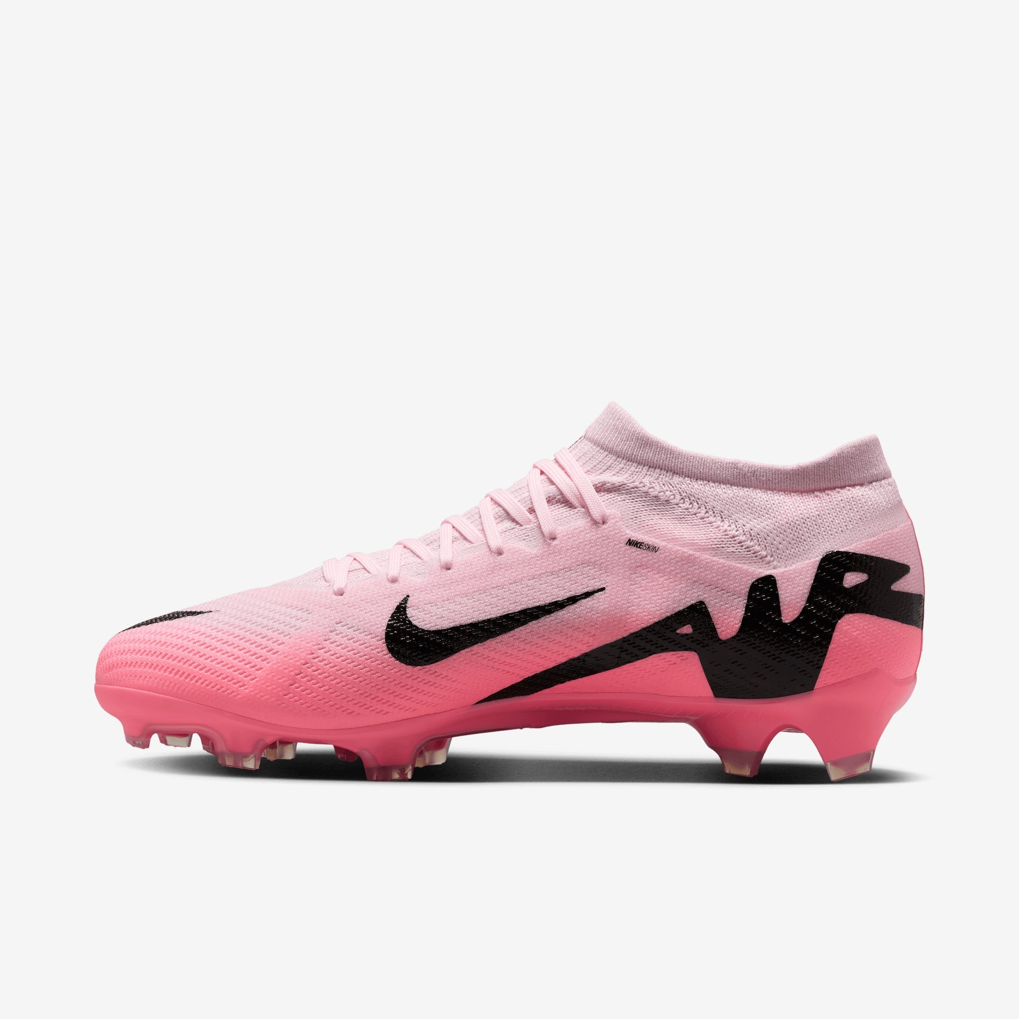 Nike Mercurial Vapor 15 Pro FG Low-Top Soccer Cleats - Pink Foam/Black