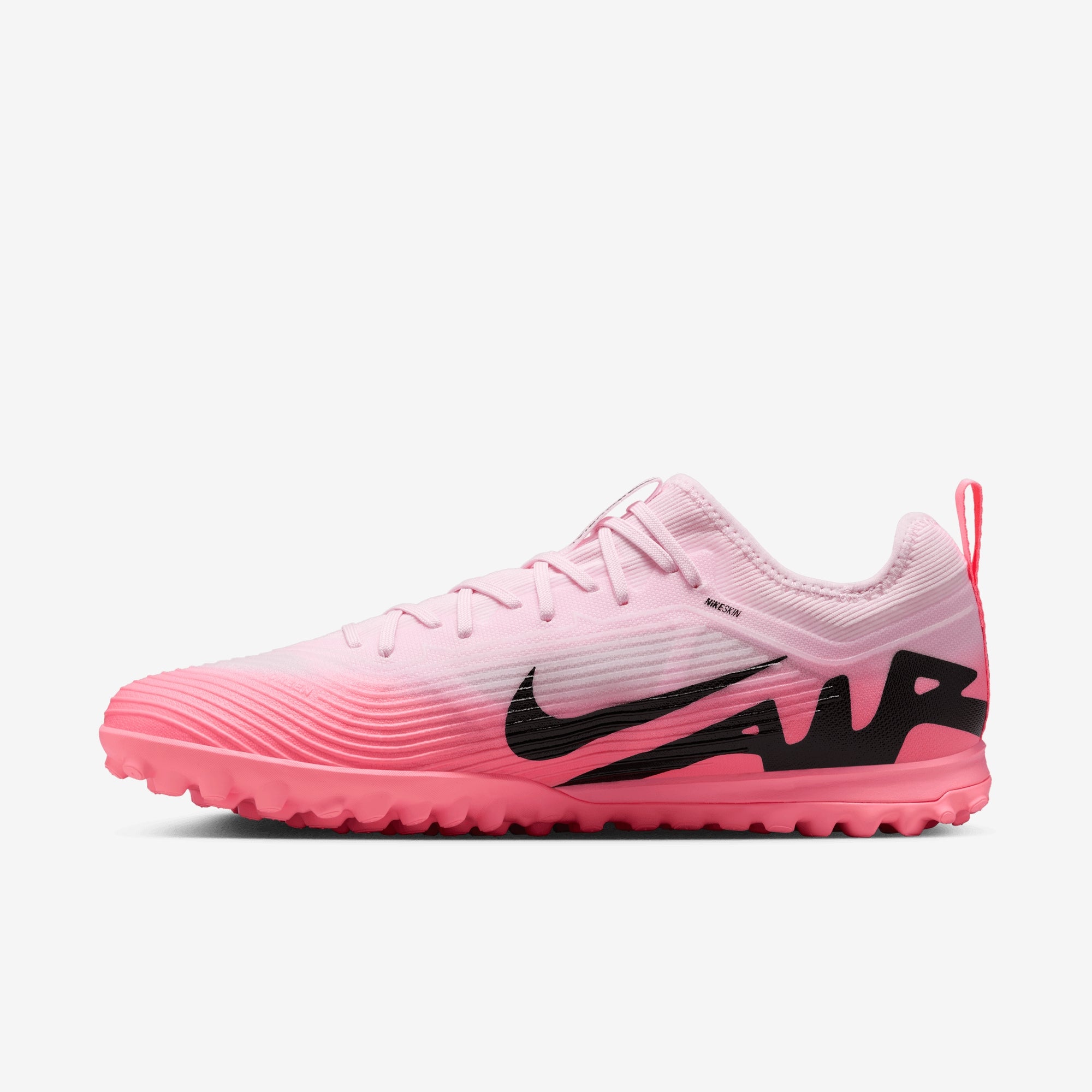 Nike Mercurial Vapor 15 Pro TF Low-Top Soccer Shoes - Pink Foam/Black