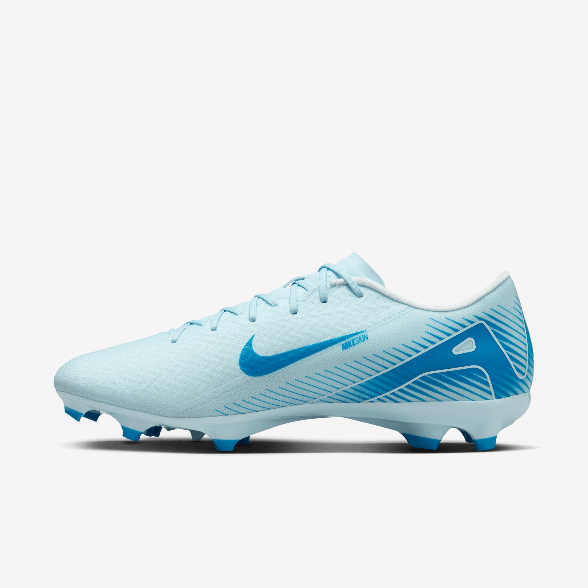 Nike Mercurial Vapor 16 Academy MG Low-Top Soccer Cleats - Glacier Blue/Blue Orbit