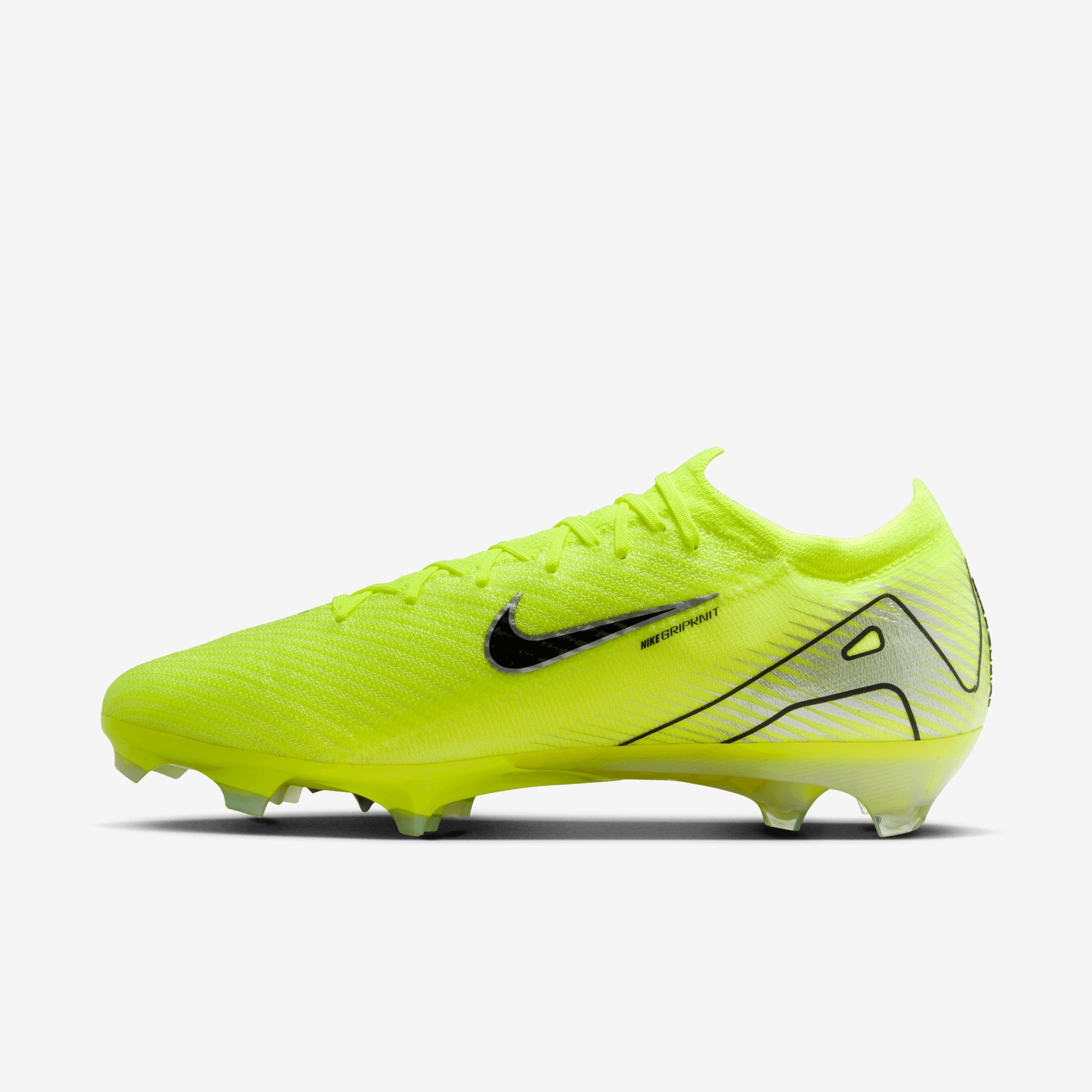 Nike Mercurial Vapor 16 Elite FG Low-Top Soccer Cleats - Volt/Black