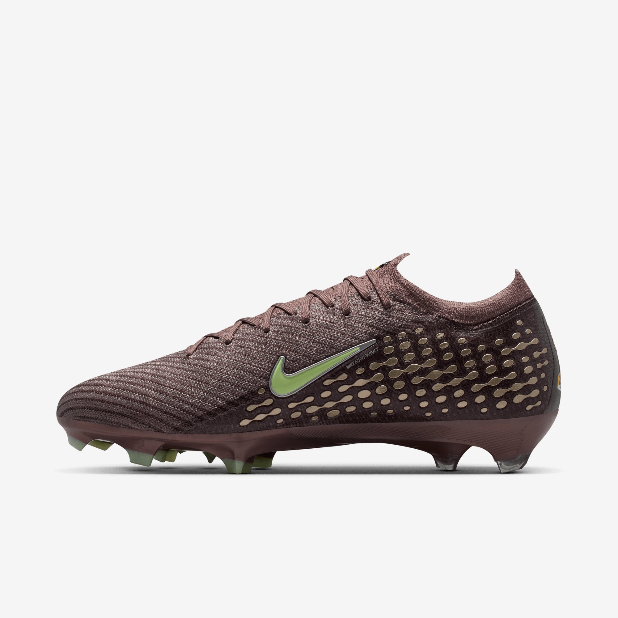 Nike Mercurial Vapor 16 Elite Kylian Mbappé Firm-Ground Low-Top Soccer Cleats - Plum Eclipse/Metallic Silver