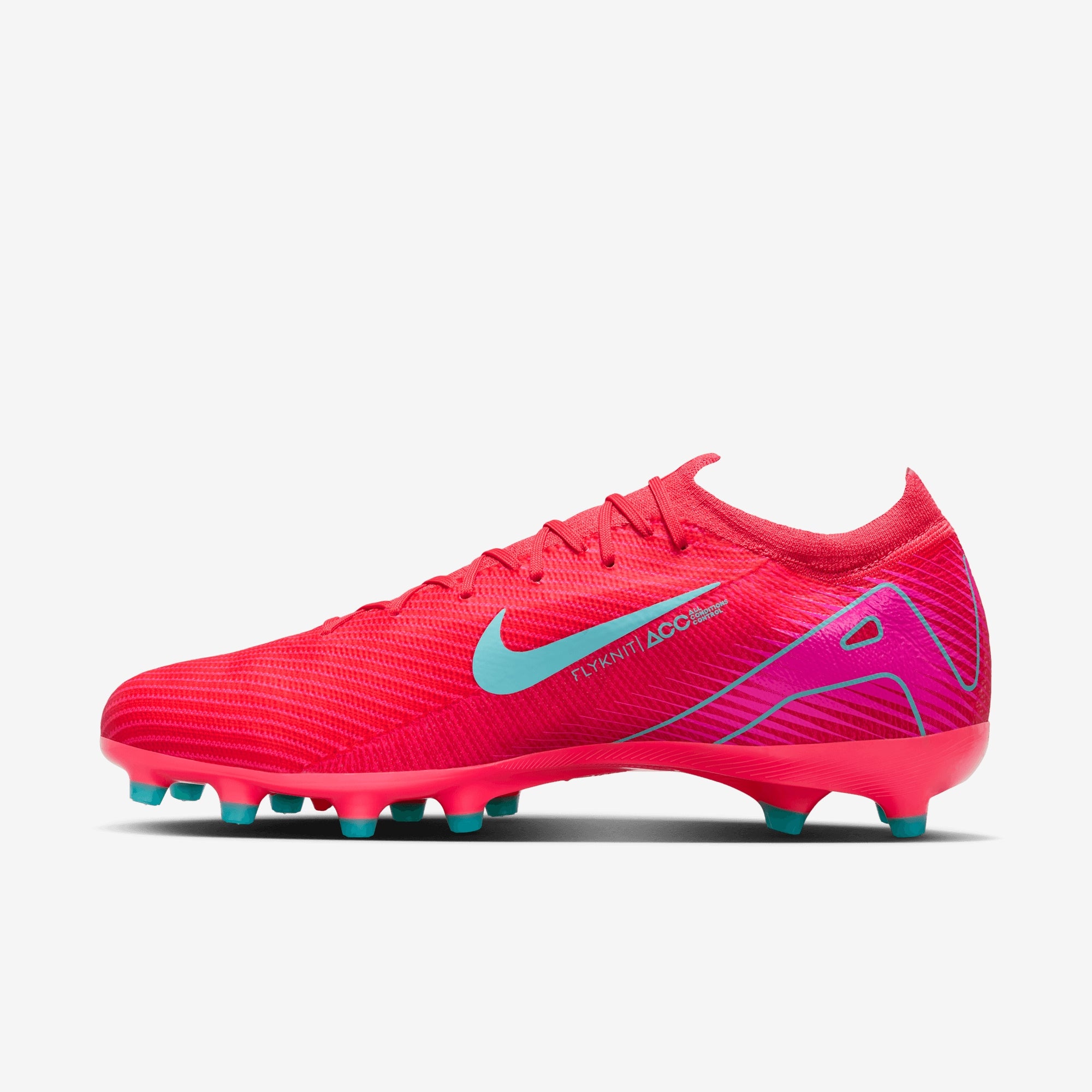 Nike Mercurial Vapor 16 Pro AG-Pro Low-Top Soccer Cleats - Ember Glow/Aurora Green