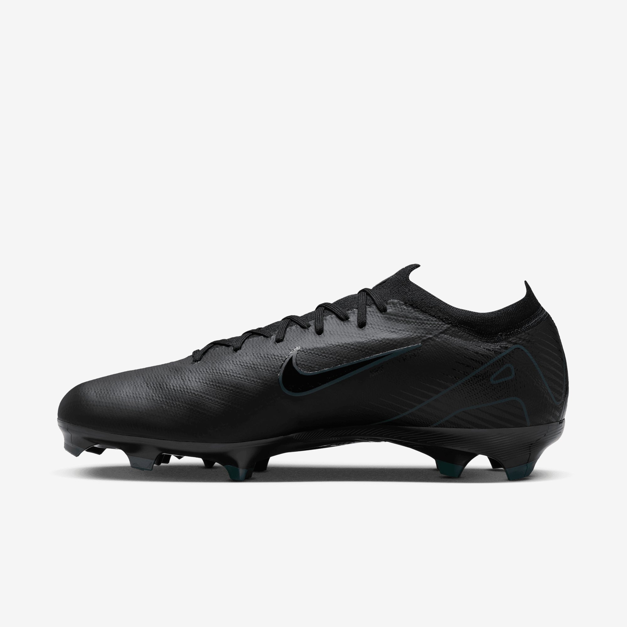 Nike Mercurial Vapor 16 Pro FG Low-Top Soccer Cleats - Black/Black-Deep Jungle