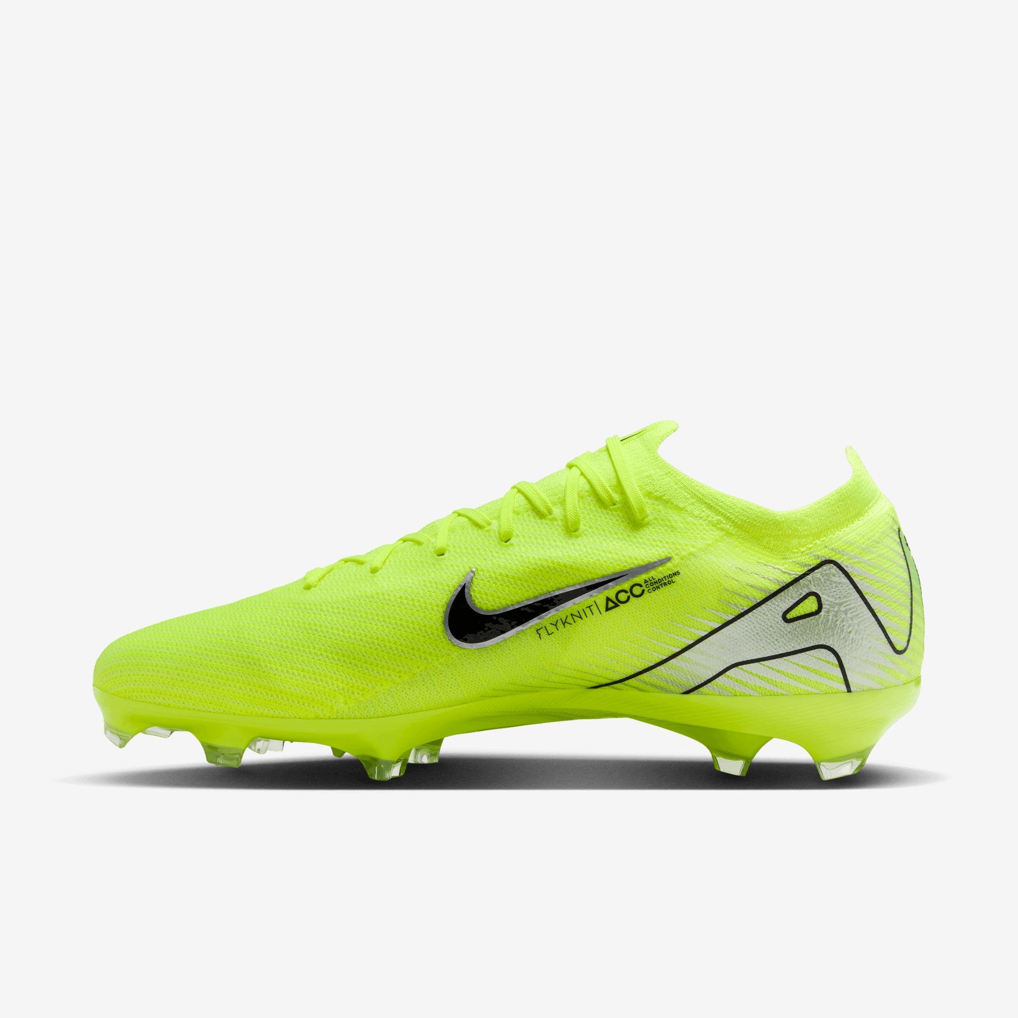 Nike Mercurial Vapor 16 Pro FG Low-Top Soccer Cleats - Volt/Black