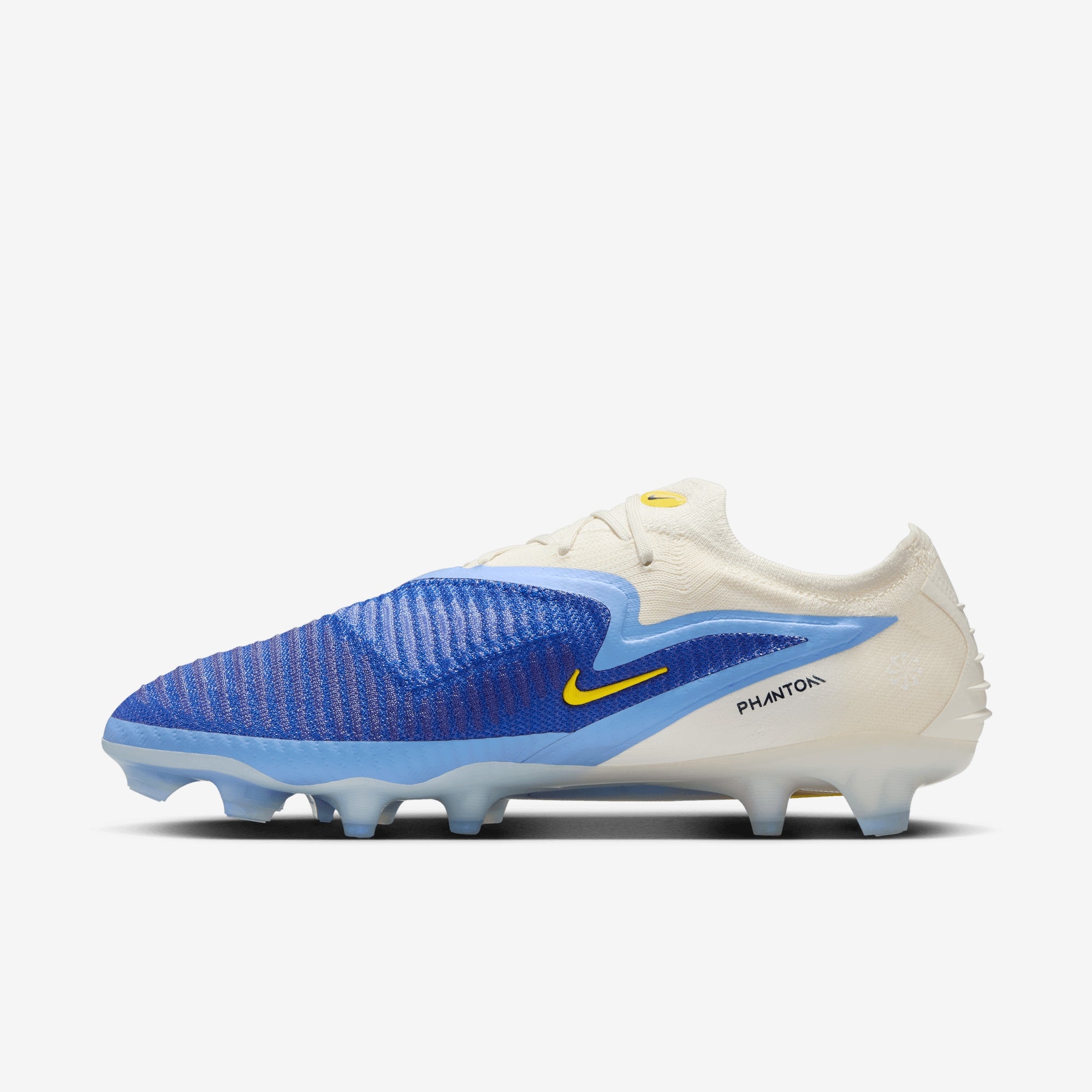 Nike Phantom 6 Low Elite Firm-Ground Soccer Cleats - Racer Blue/Dark Obsidian