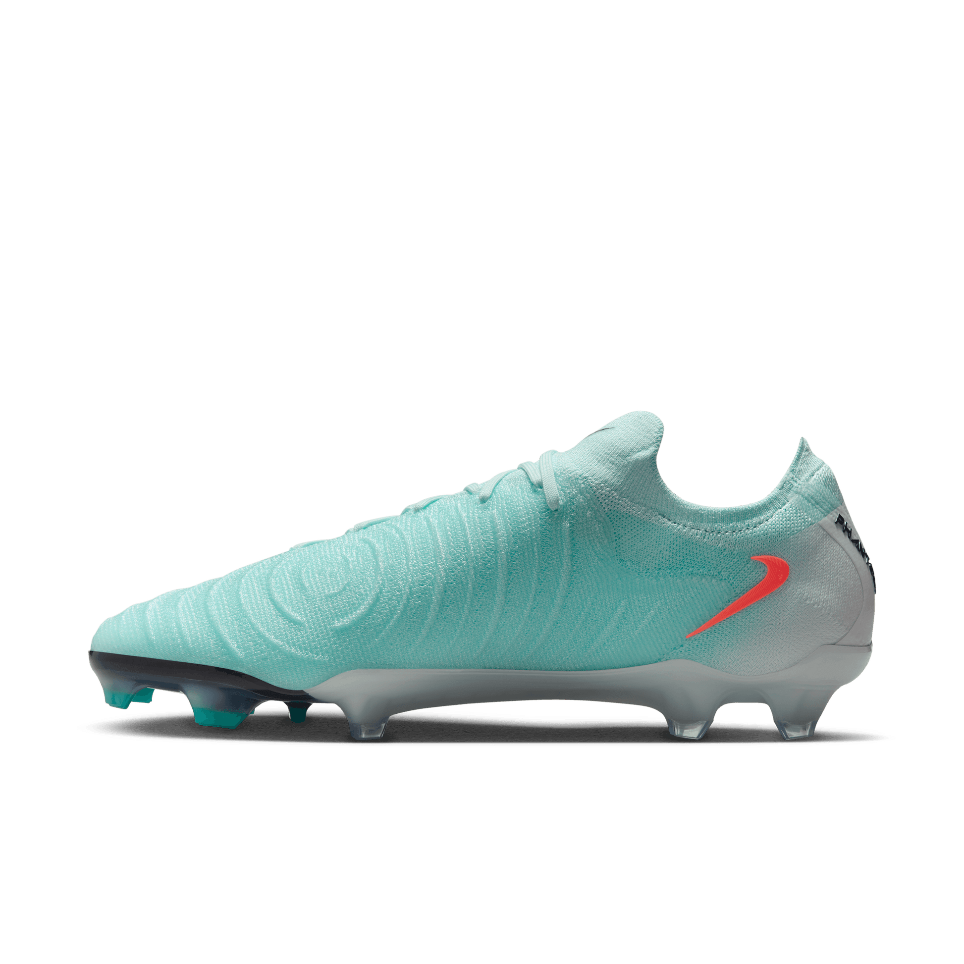 Nike Phantom GX 2 Elite FG Low-Top Soccer Cleats - Ember Glow/Aurora Green