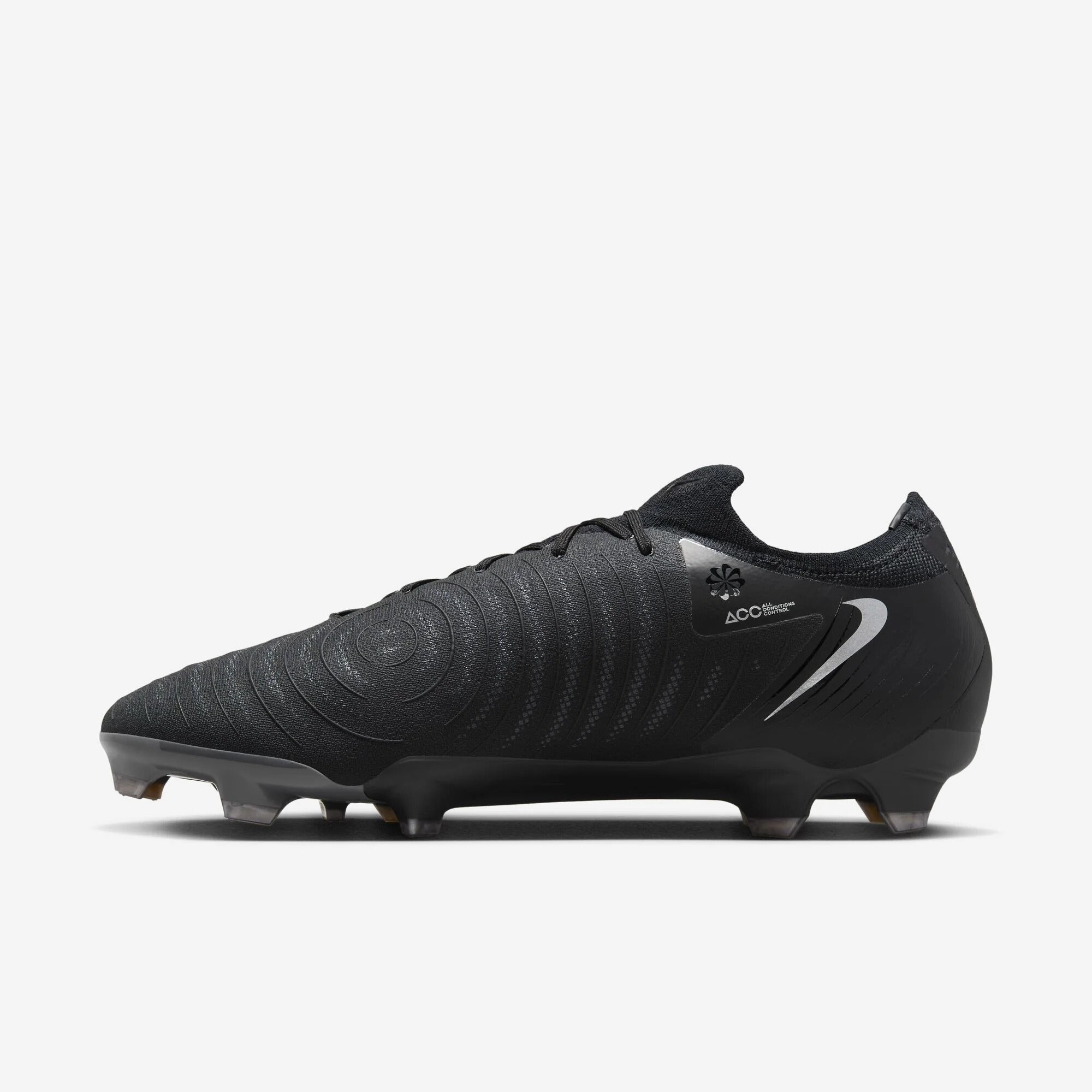 Nike Phantom GX 2 Pro Firm-Ground Low-Top Soccer Cleats - Black