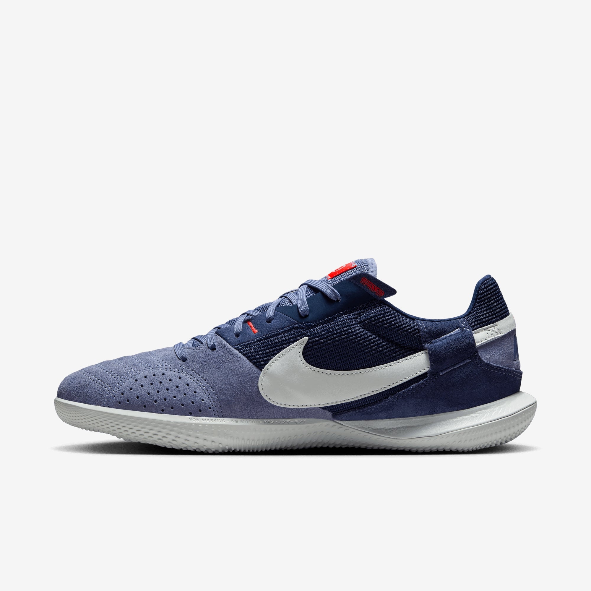 Nike Streetgato Low-Top Soccer Shoes - Purple Slate/Summit White-Sanded Purple
