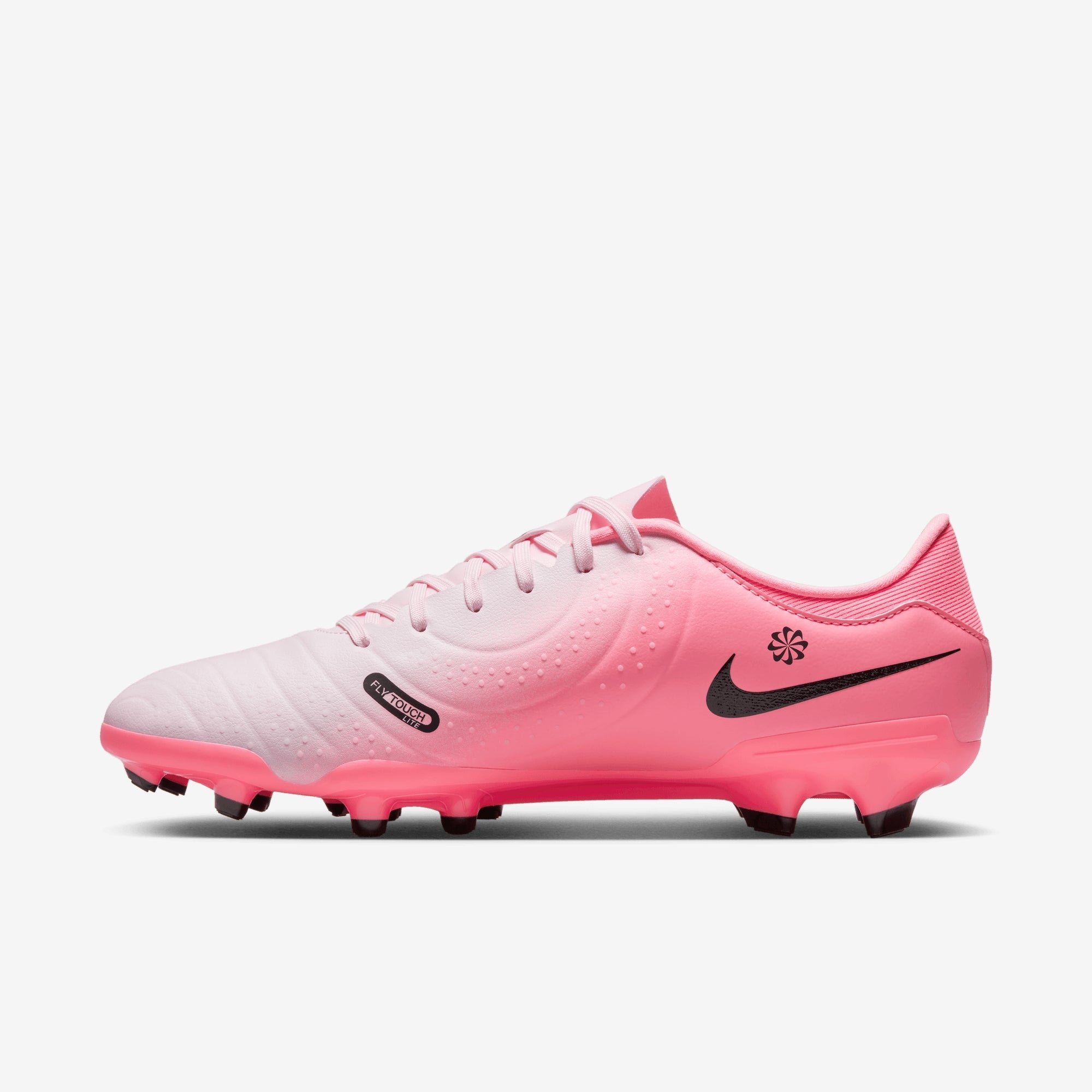 Nike Tiempo Legend 10 Academy MG Low-Top Soccer Cleats - Pink Foam/Black