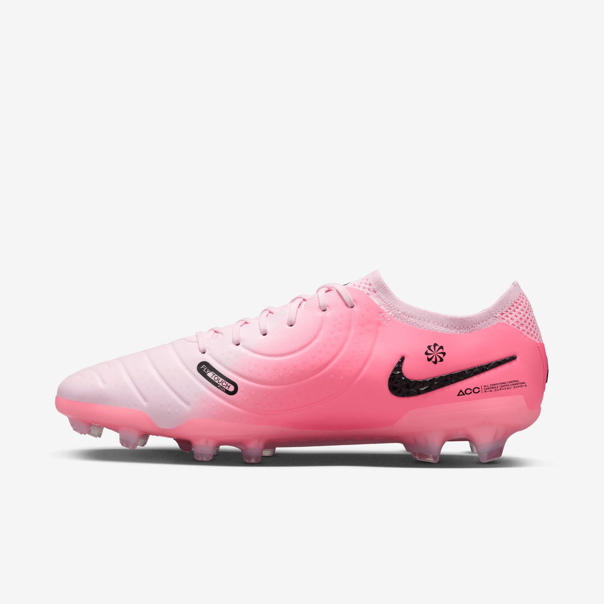 Nike Tiempo Legend 10 Elite FG Low-Top Soccer Cleats - Pink Foam/Black