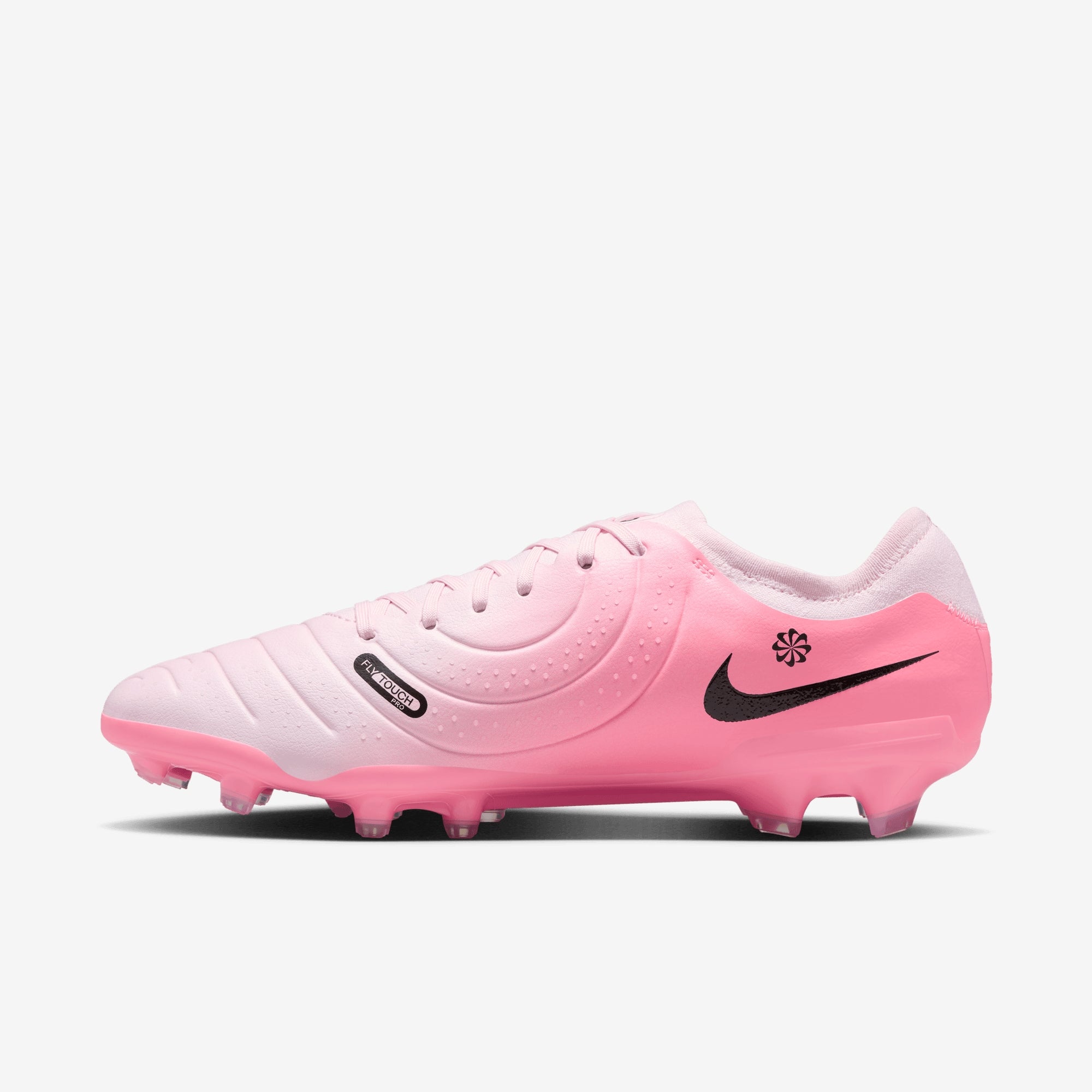 Nike Tiempo Legend 10 Pro FG Low-Top Soccer Cleats - Pink Foam/Black