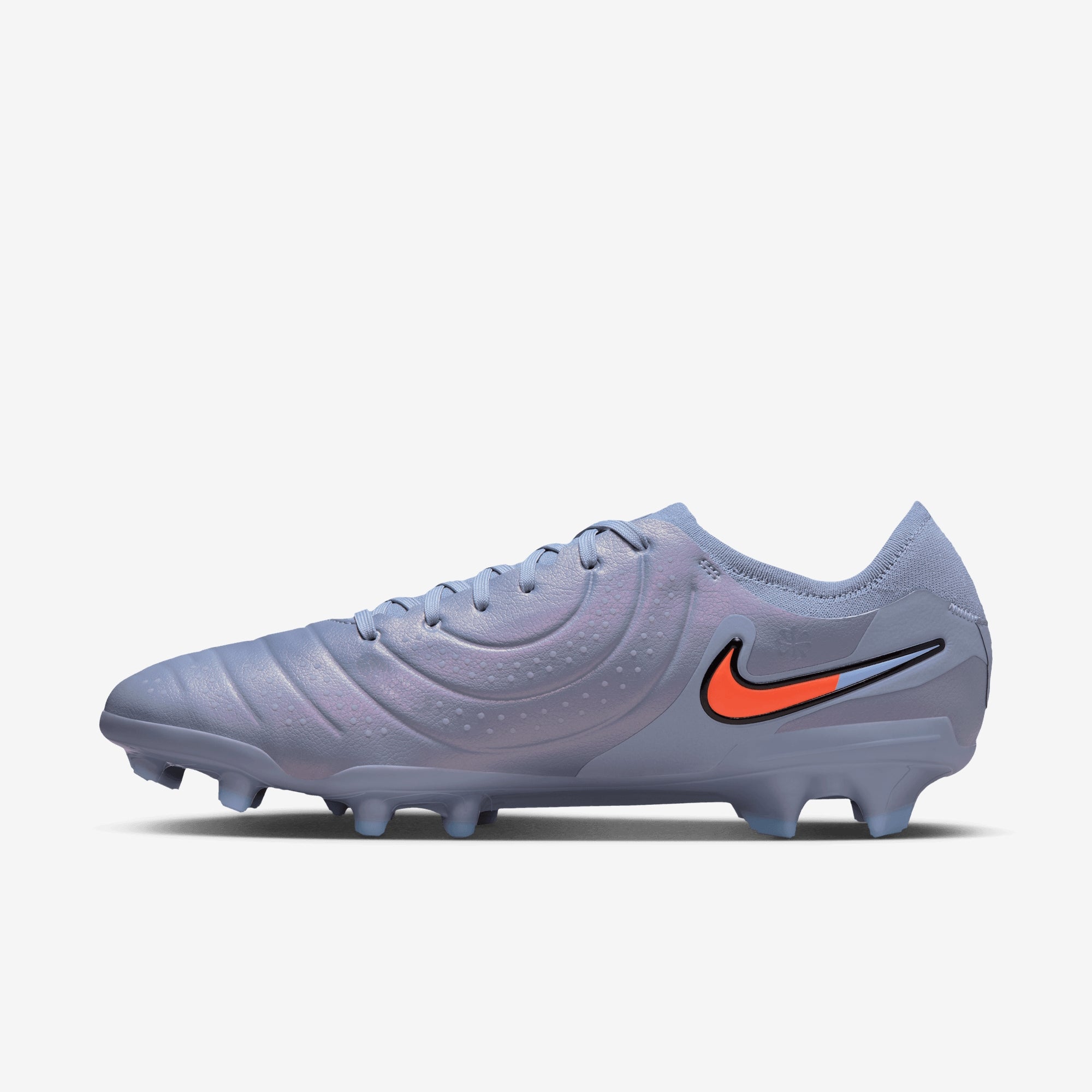 Nike Tiempo Legend 10 Pro Firm-Ground Low-Top Soccer Cleats - Blue Eclipse/Black