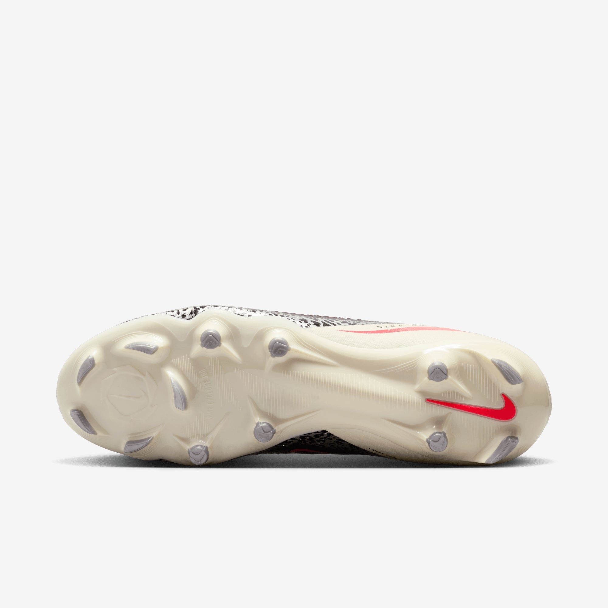 Nike United Phantom 6 High Academy Multi-Ground Soccer Cleats - Burgundy Crush/University Red-Fossil
