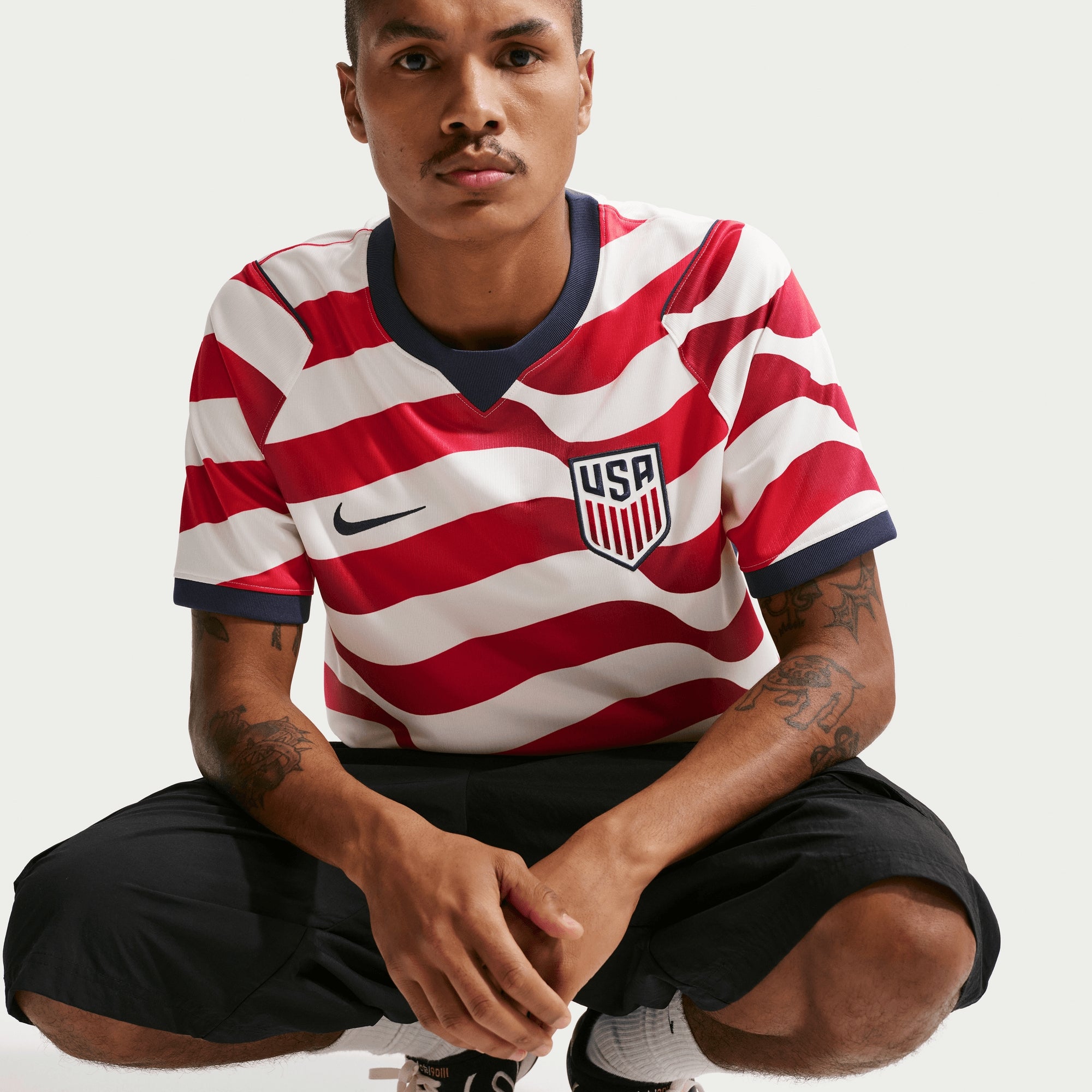 Nike USMNT 2026 Stadium Home Men's Dri-FIT Soccer Replica Jersey - Sail/Midnight Navy/Midnight Navy