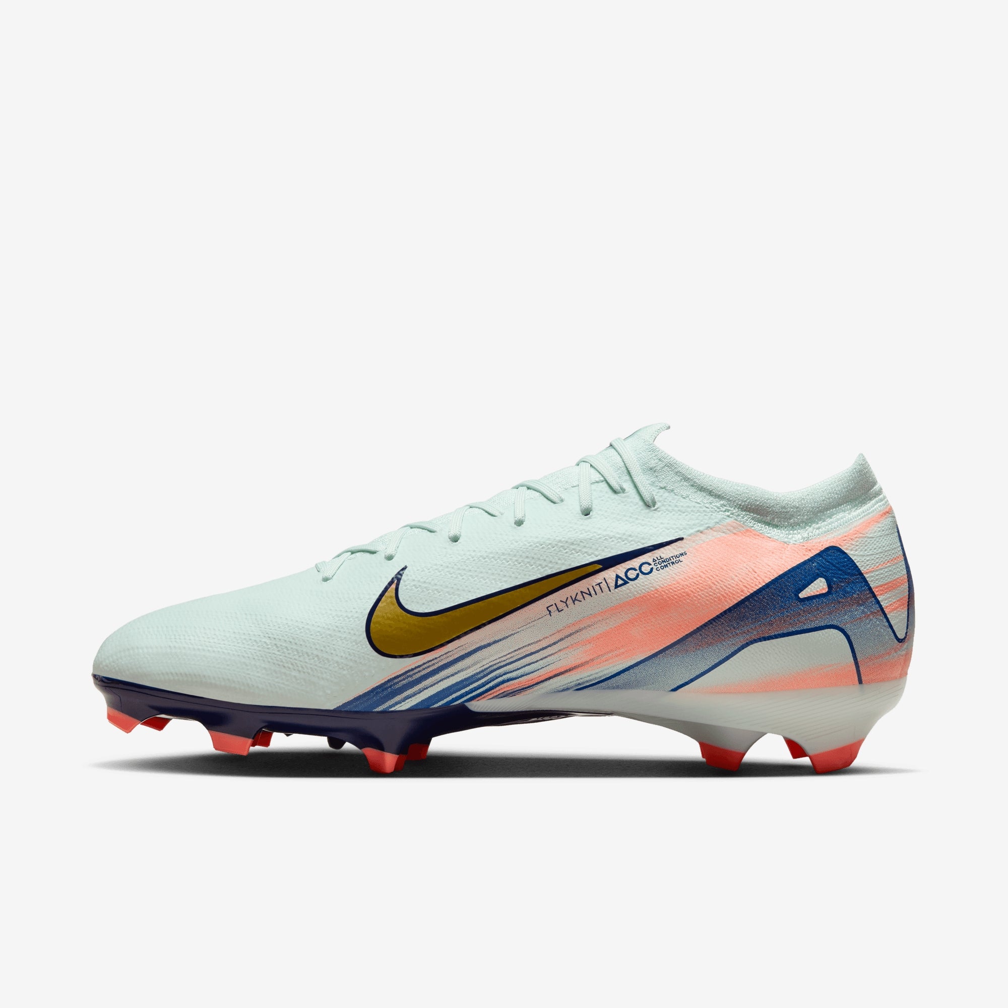 Nike Vapor 16 Pro Mercurial Dream Speed FG Low-Top Soccer Cleats - Barely Green/Mtlc Gold Coin