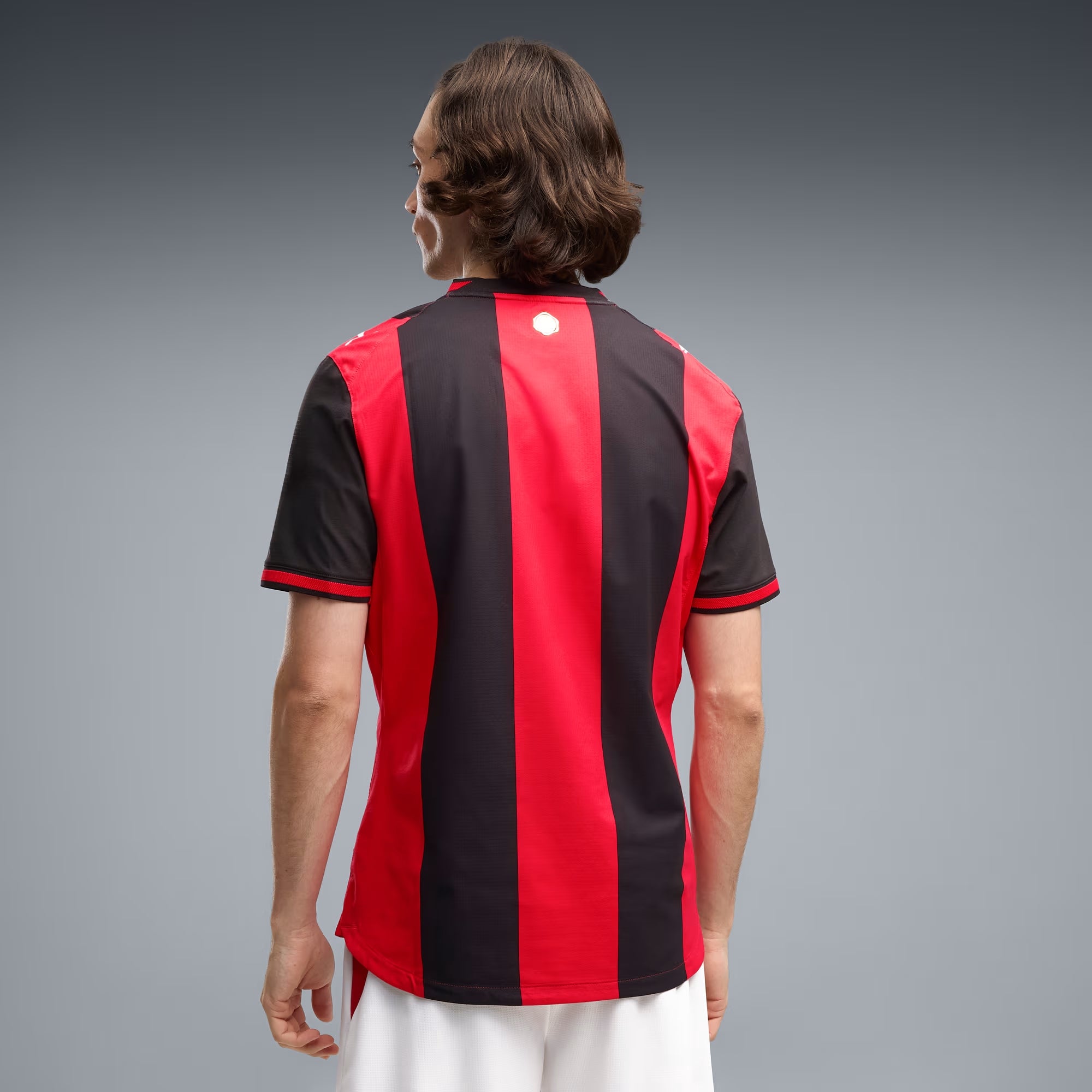PUMA AC Milan 2026/27 Match Home Men's Soccer Authentic Jersey - PUMA Black-For All Time Red