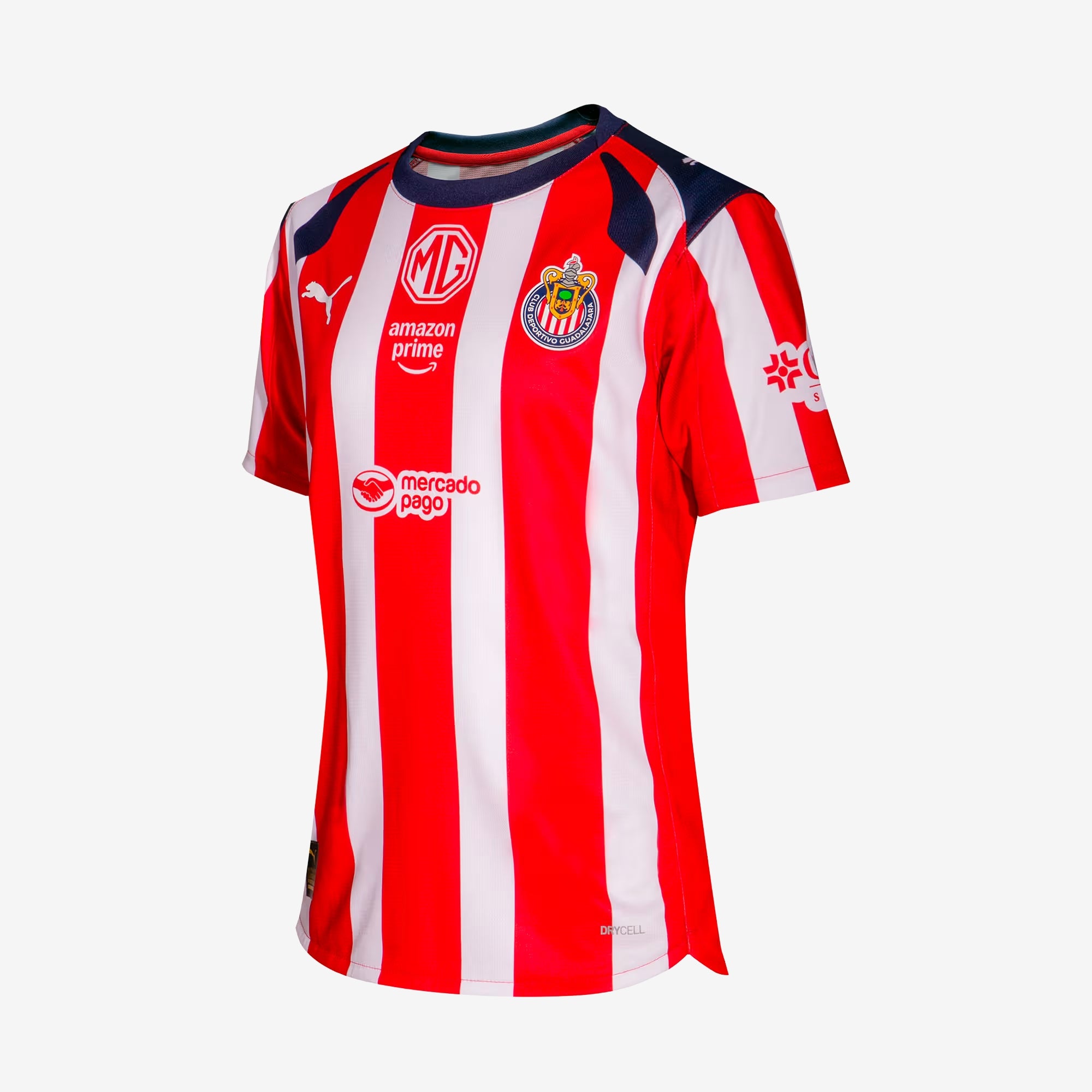 PUMA Chivas 2025/26 Stadium Home Big Kids' Soccer Replica Jersey - PUMA Red