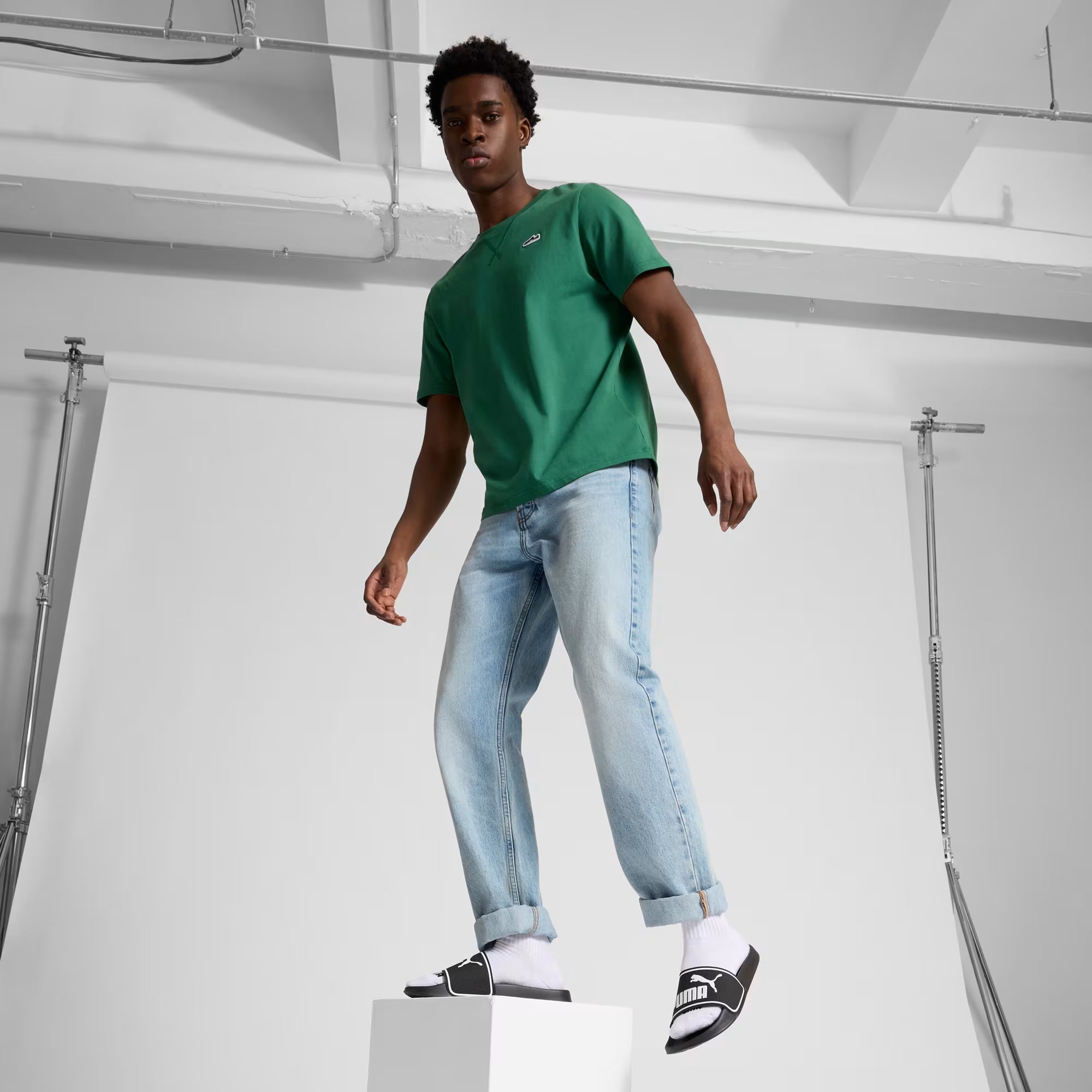 PUMA Leadcat 2.0 Slides - Puma Black-Puma White