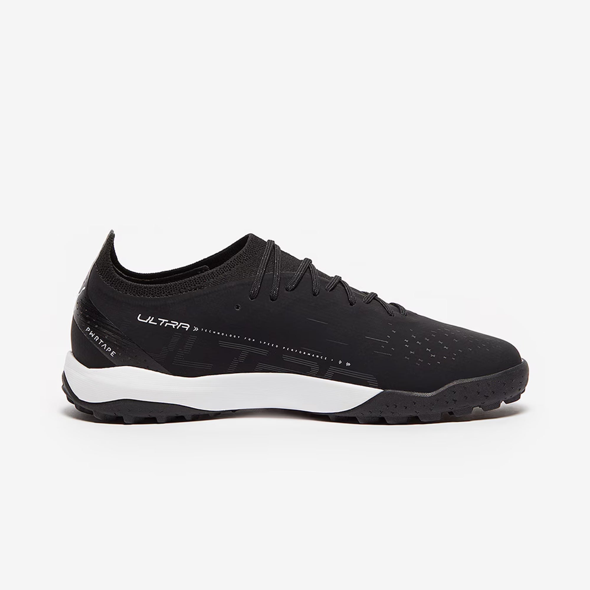 PUMA Ultra Ultimate Cage Turf Low-Top Soccer Shoes - PUMA Black-PUMA White