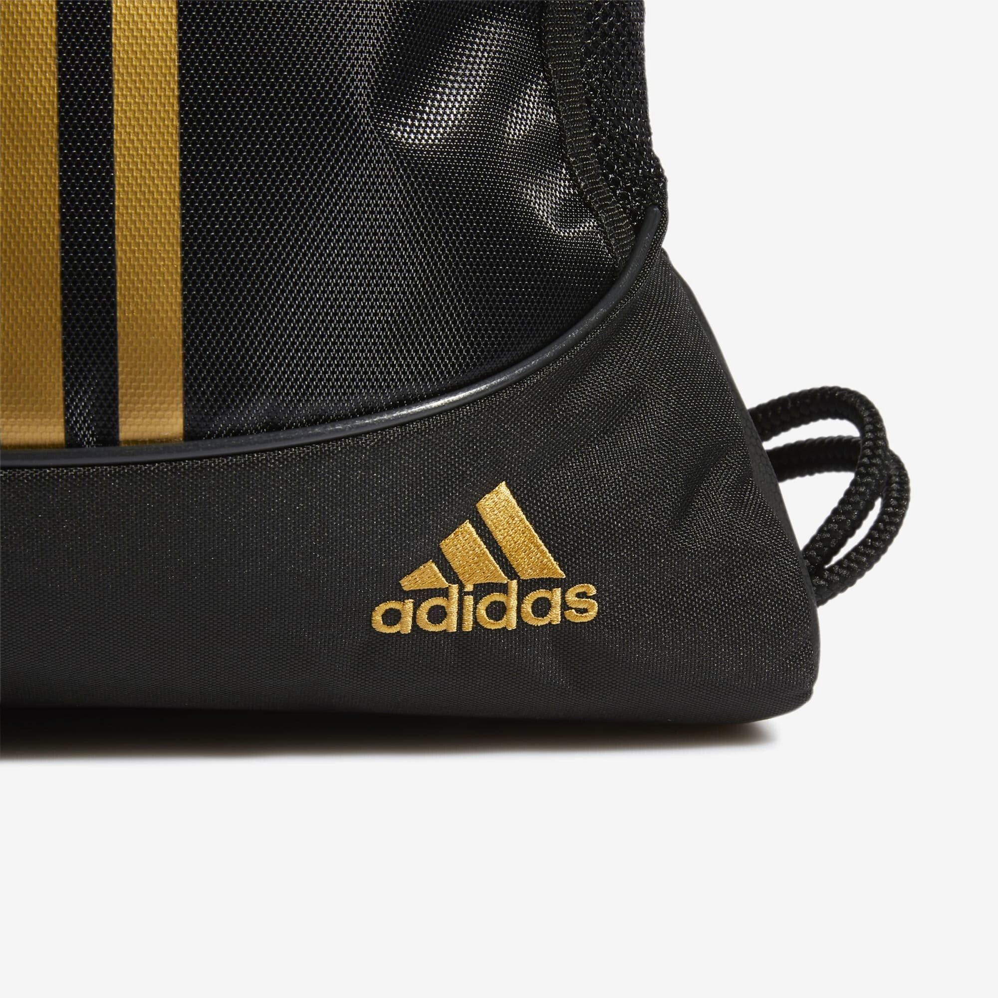 adidas Alliance Sackpack - Black / Gold Metallic