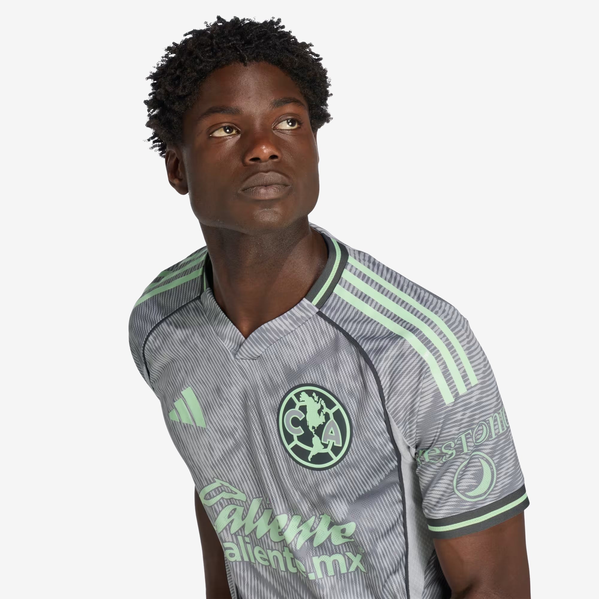 adidas Club America 2025/26 Match Third Men's Soccer Authentic Jersey - Grey Two