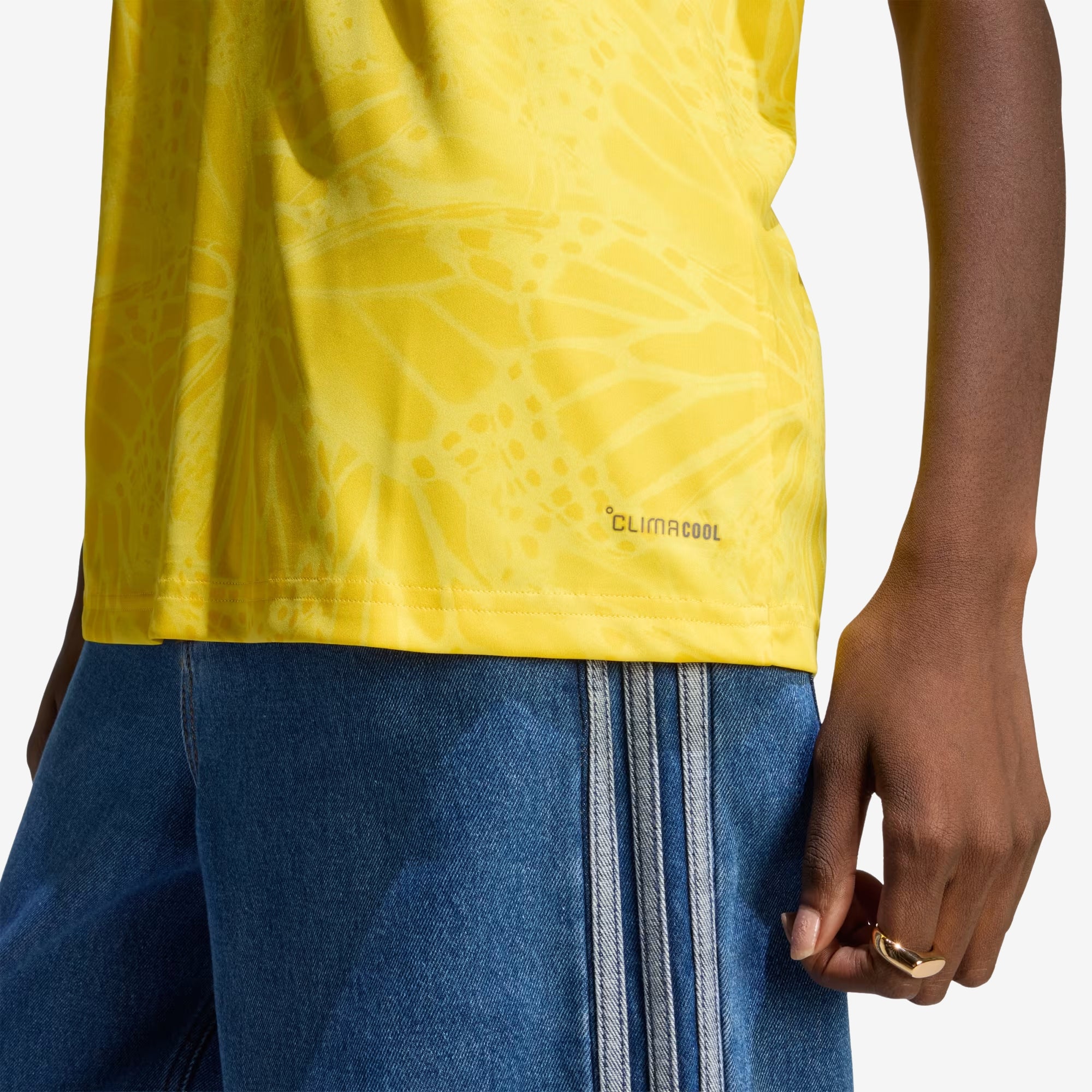 adidas Colombia 2026 Stadium Home Women's Soccer Jersey - Impact Yellow