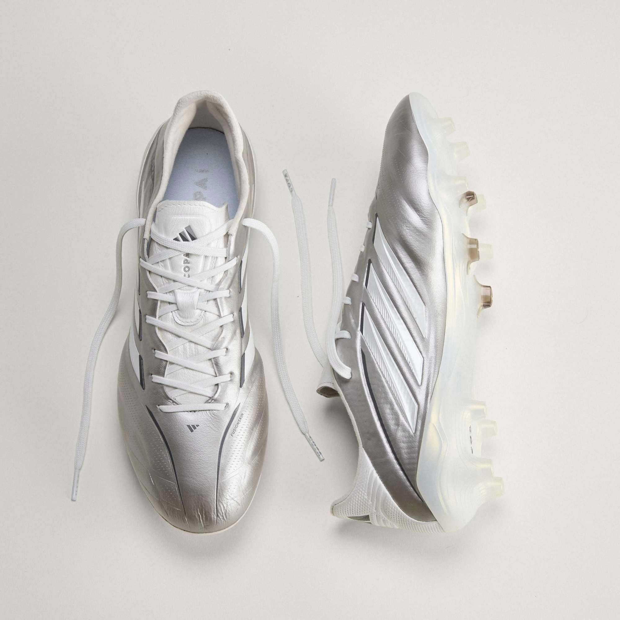adidas Copa Pure IV Elite Firm-Ground Low-Top Soccer Cleats - Taupe Met. / Zero Metalic / Night Metallic