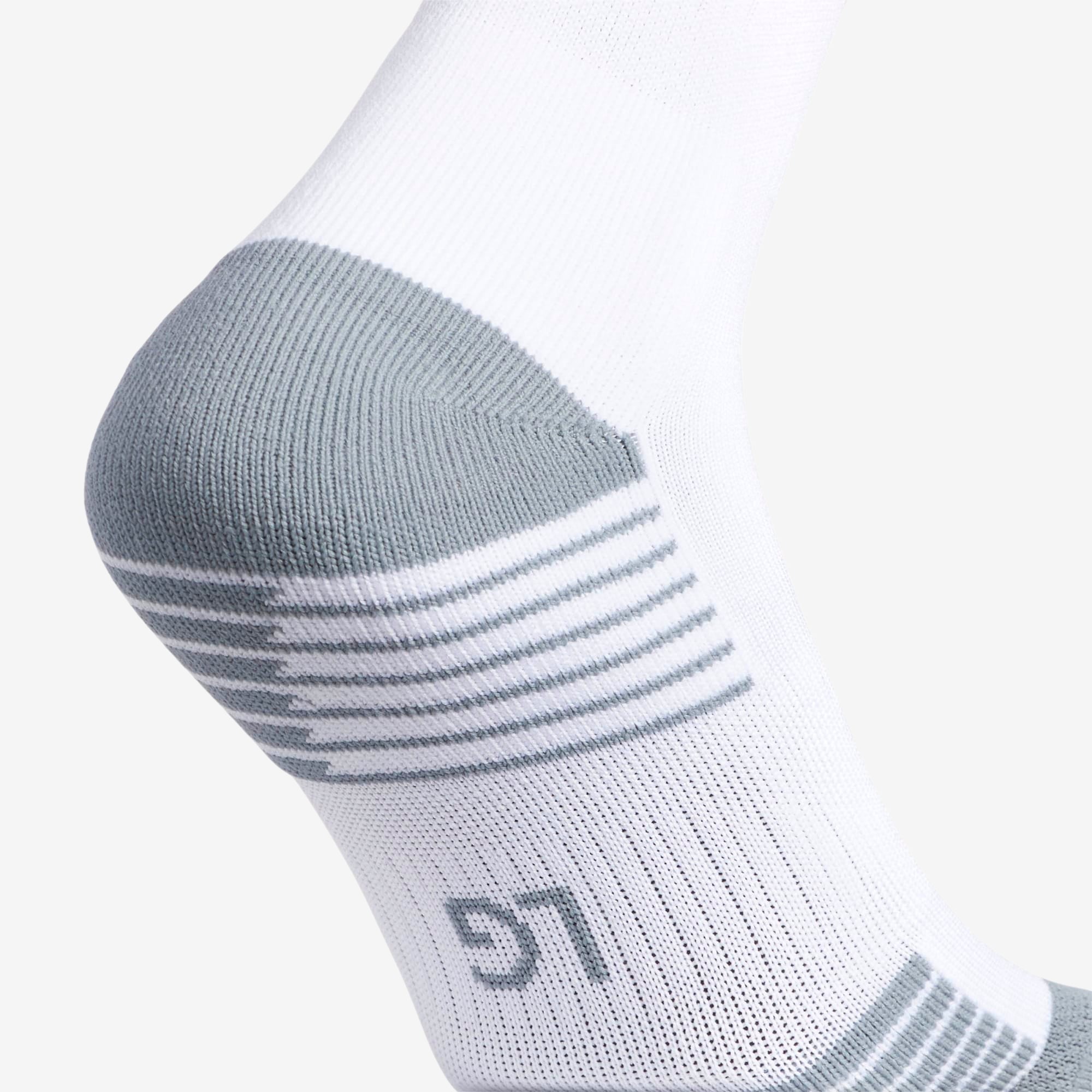 adidas Copa Zone Cushioned Over-the-Calf Socks - White / Dark Blue