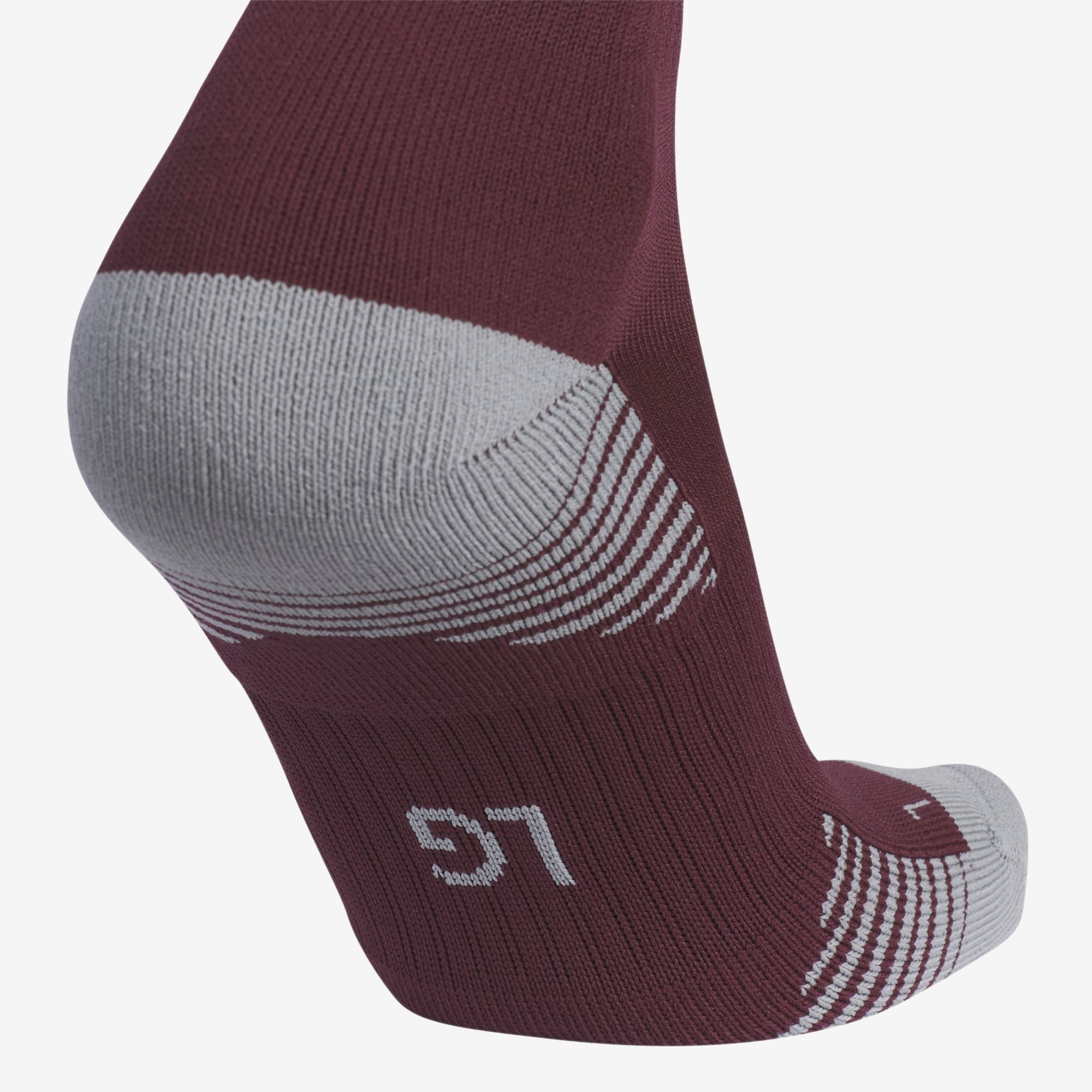 adidas Copa Zone Cushion 5 Cushioned Over-the-Calf Socks - Team Maroon/White