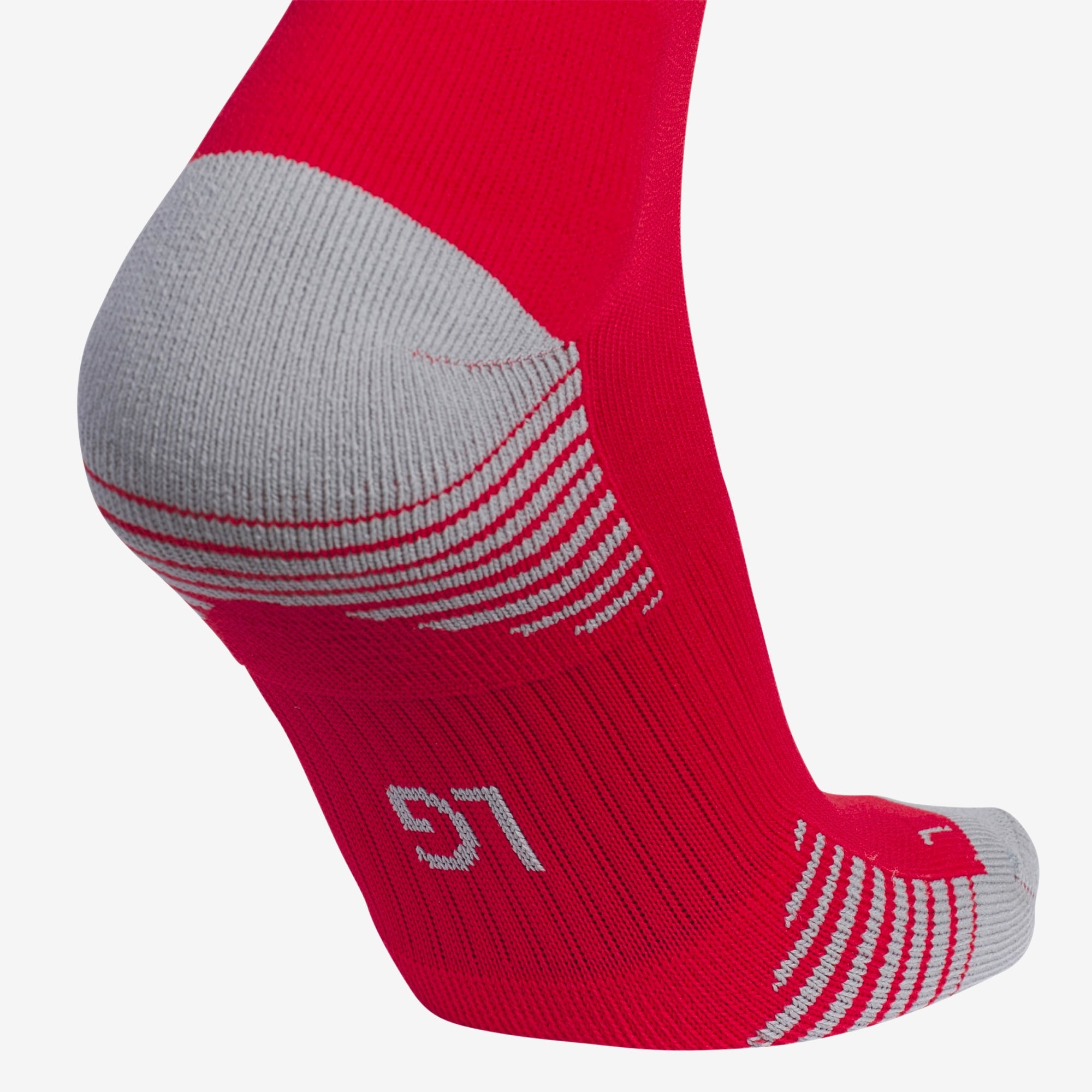 adidas Copa Zone Cushion 5 Cushioned Over-the-Calf Socks - Power Red / White