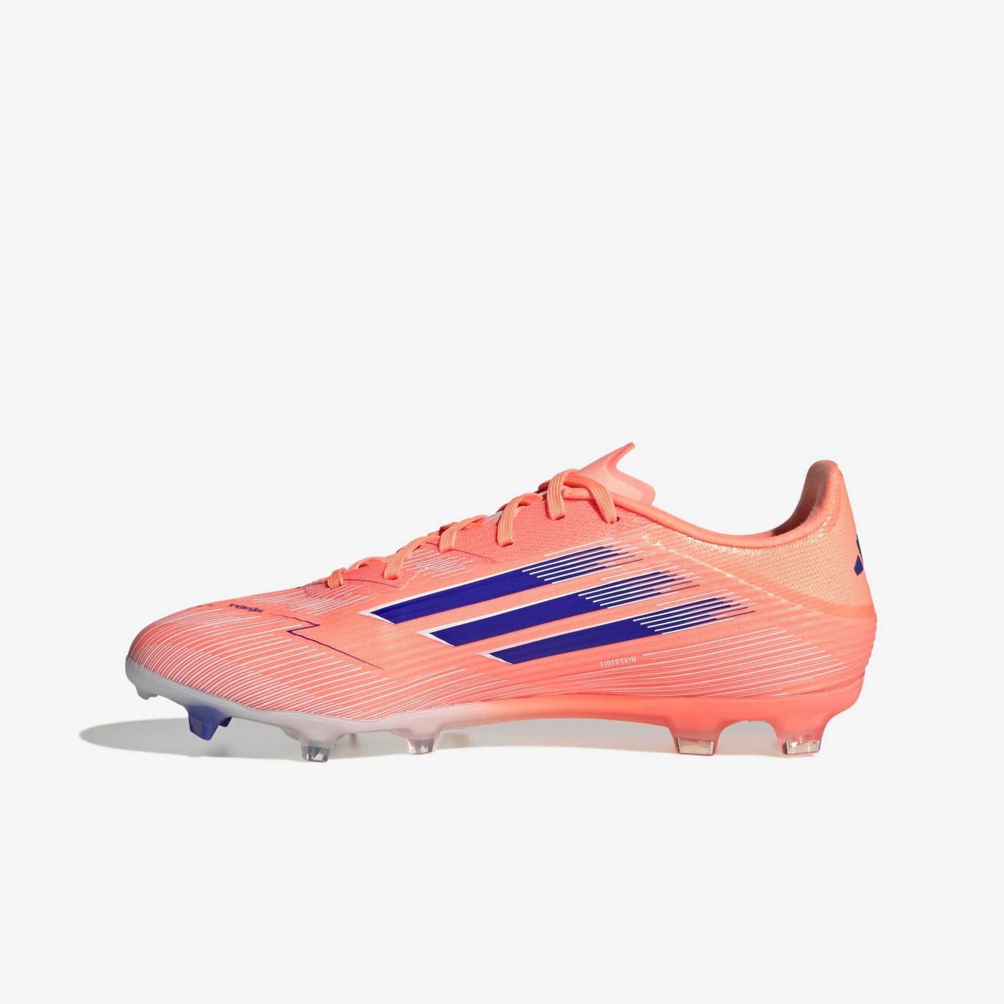 adidas F50 League Firm/Multi-Ground Low-Top Soccer Cleats - Beam Orange / Lucid Blue / Cloud White