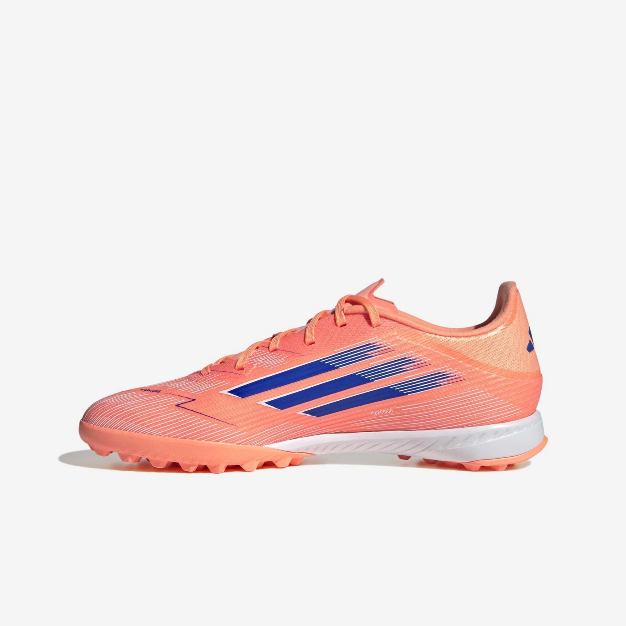 adidas F50 League Turf Low-Top Soccer Shoes - Beam Orange / Lucid Blue / Cloud White