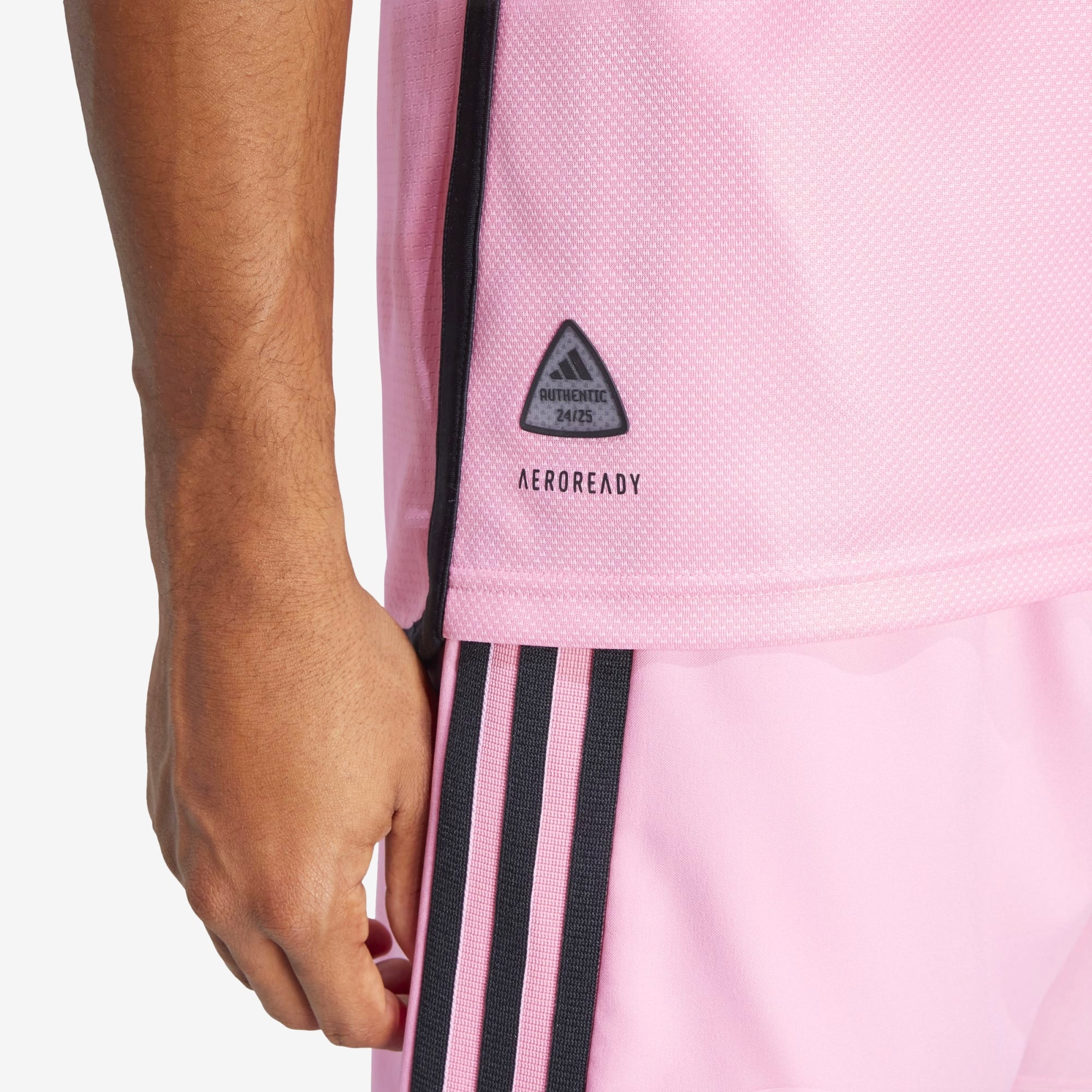 adidas Inter Miami CF 2024/25 Match Home Men's AEROREADY Soccer Authentic Jersey - Easy Pink