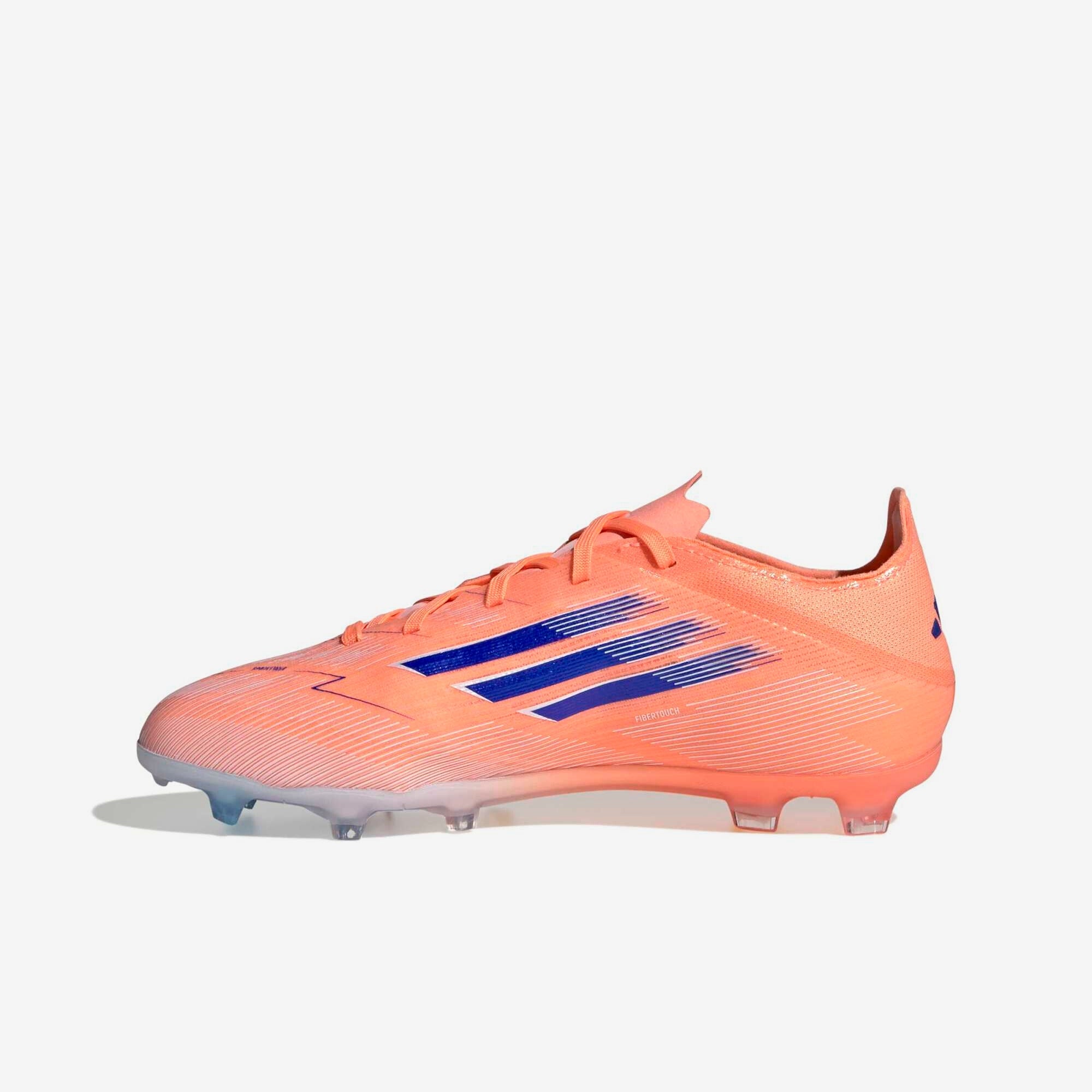adidas Jr. F50 Elite Big Kids' Firm-Ground Low-Top Soccer Cleats - Beam Orange / Lucid Blue / Cloud White