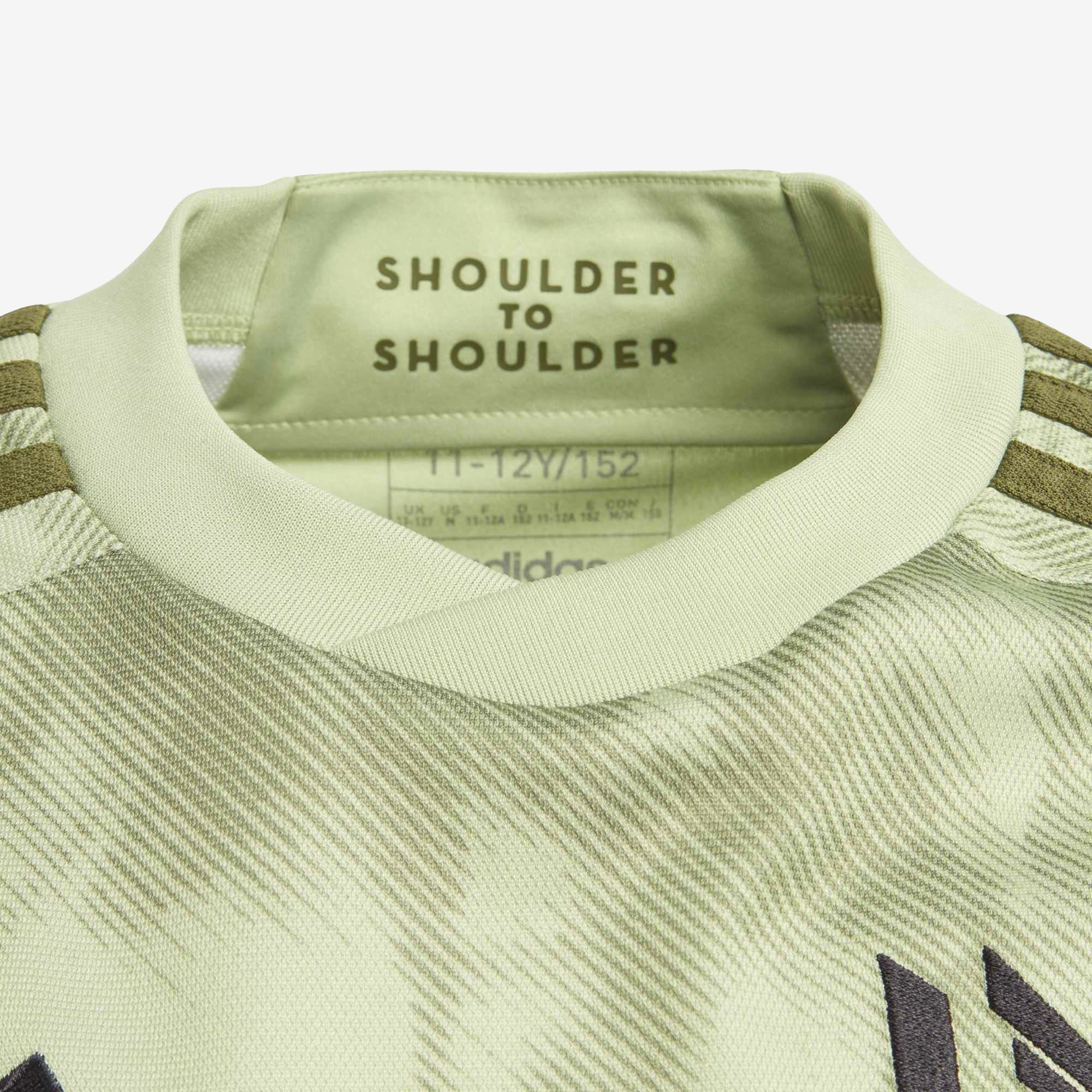 adidas LAFC 2023/24 Stadium Away Big Kids' Soccer Jersey - Magic Lime / Tent Green