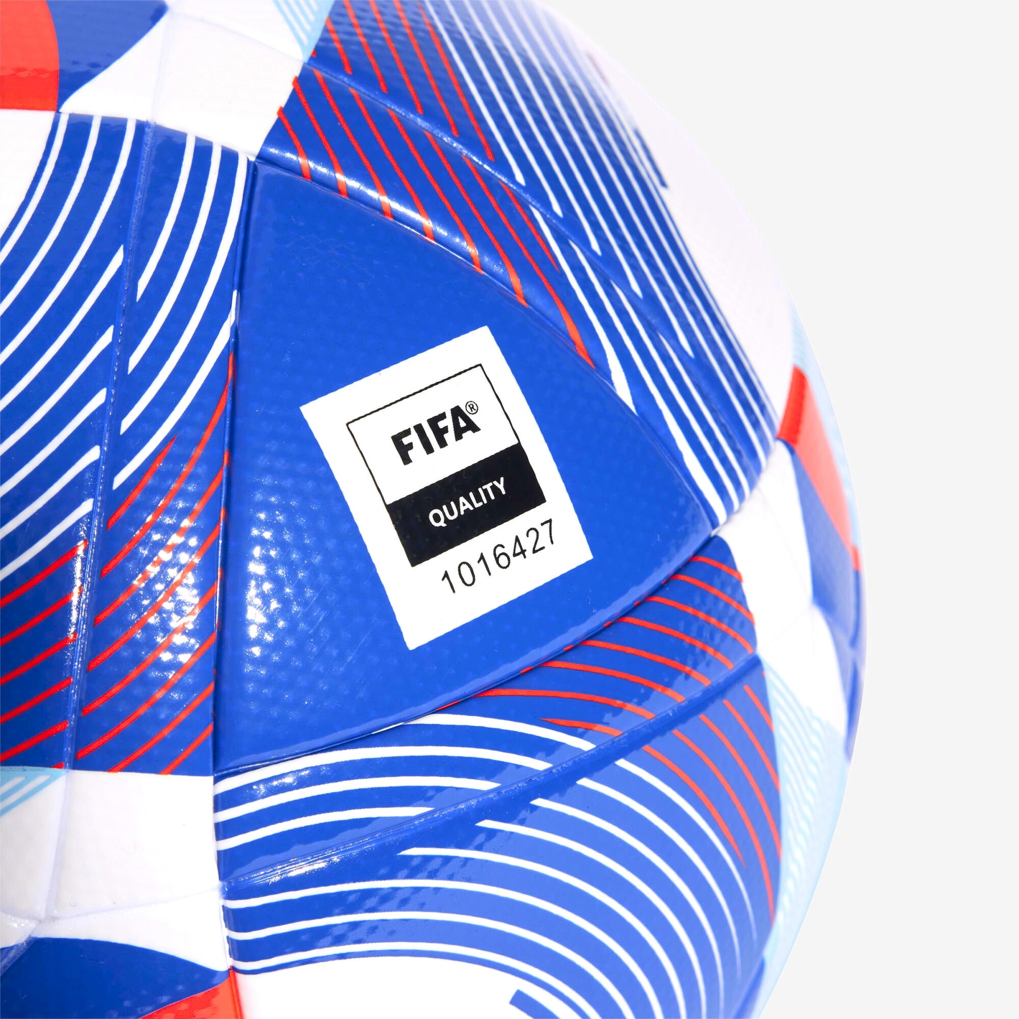 adidas Île-De-Foot 24 League Soccer Ball - White / Solar Red / Clear Sky / Royal Blue