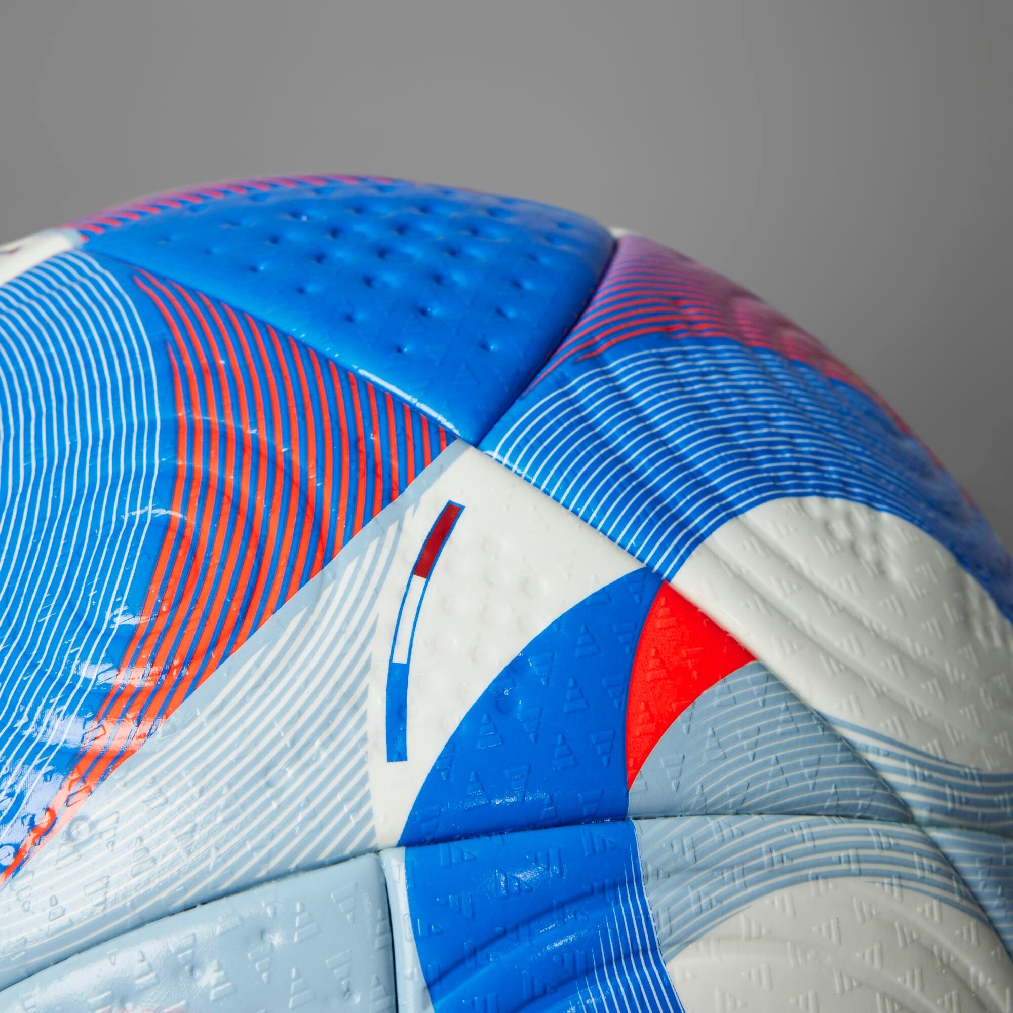 adidas Île-De-Foot 24 Pro Soccer Ball - White / Solar Red / Clear Sky / Royal Blue